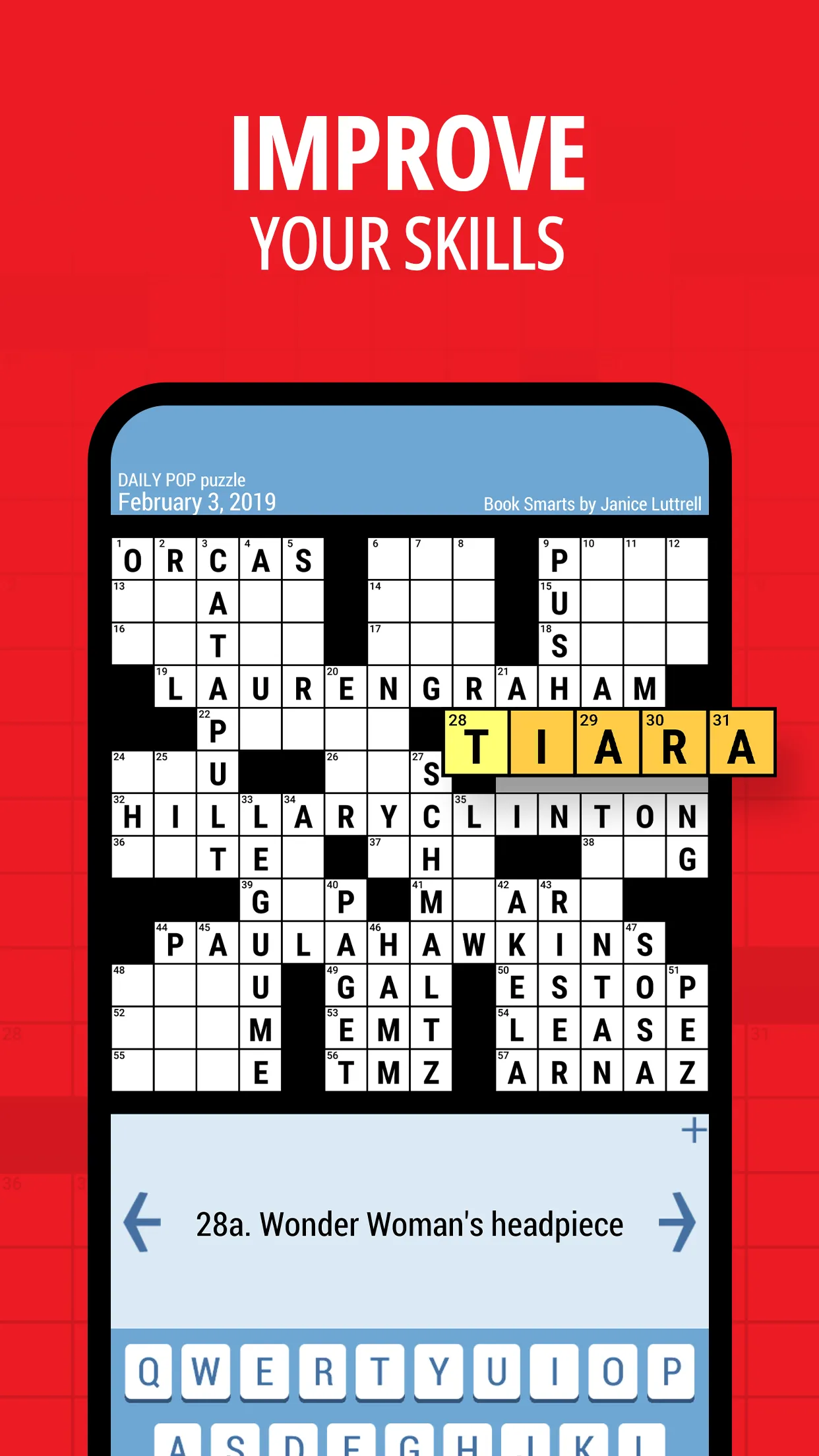 Daily POP Crossword Puzzles | Indus Appstore | Screenshot