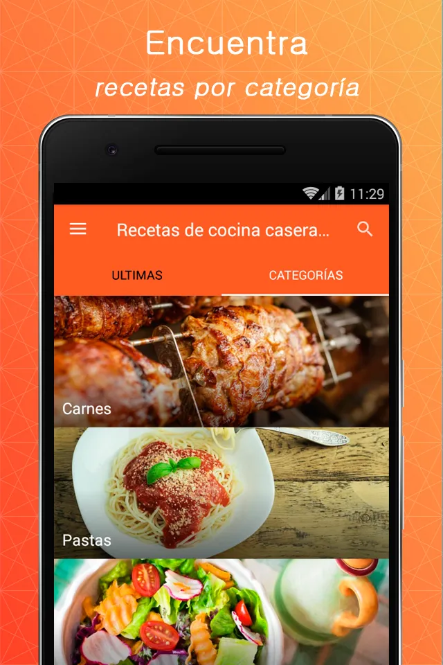 Recetas de cocina casera | Indus Appstore | Screenshot