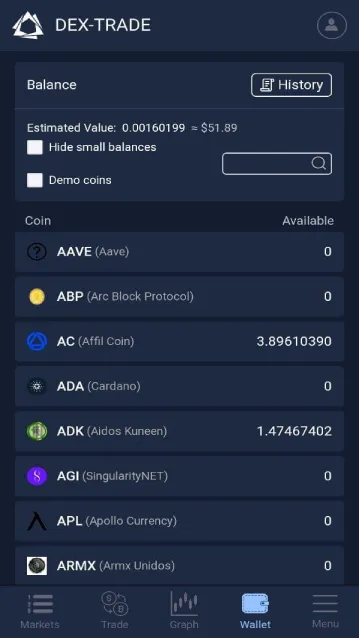 Dex-Trade | Indus Appstore | Screenshot