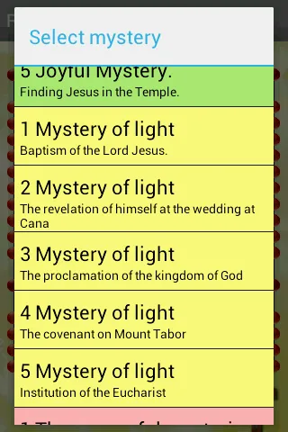 The Holy Rosary | Indus Appstore | Screenshot