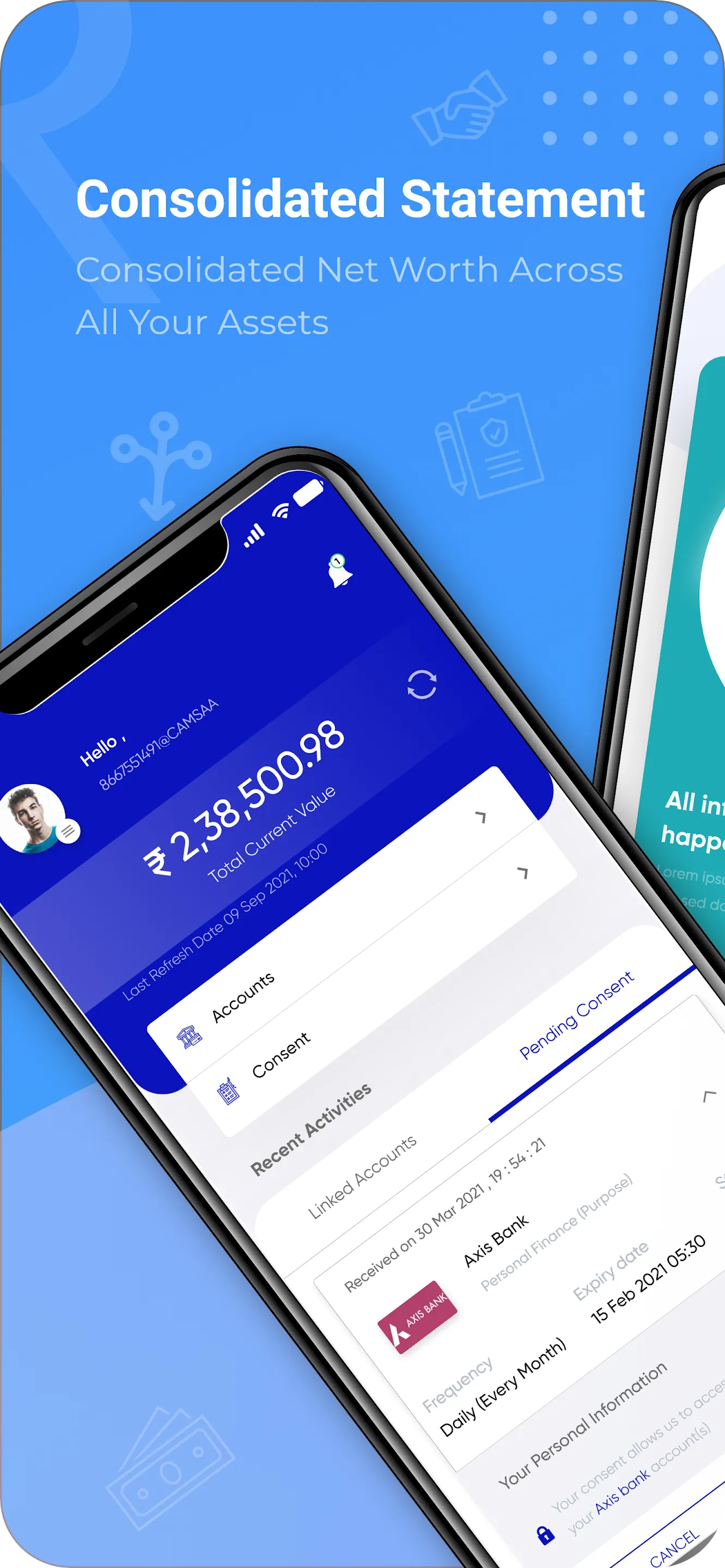 CAMSfinserv Account Aggregator | Indus Appstore | Screenshot