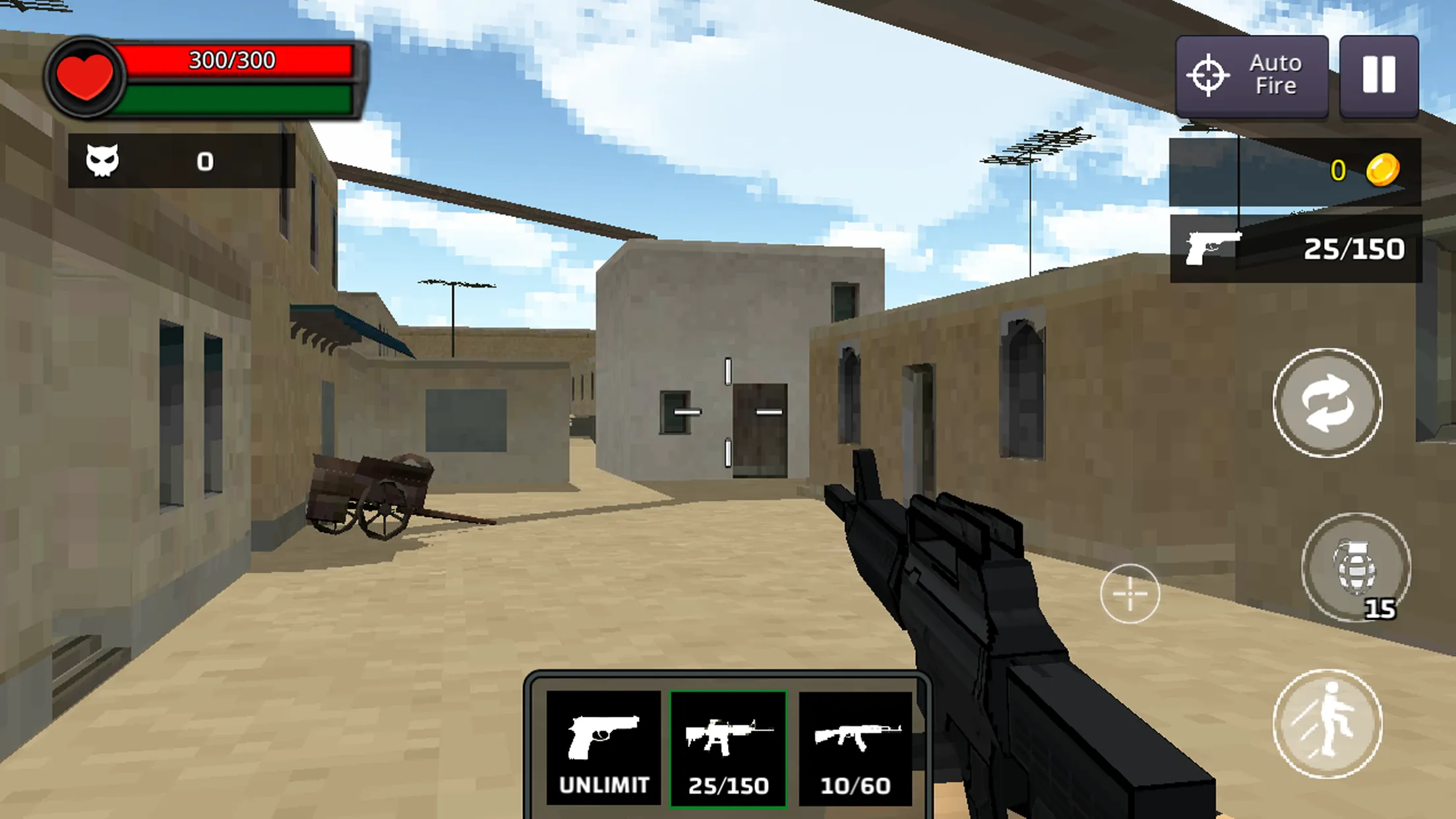 Pixel Gunner | Indus Appstore | Screenshot