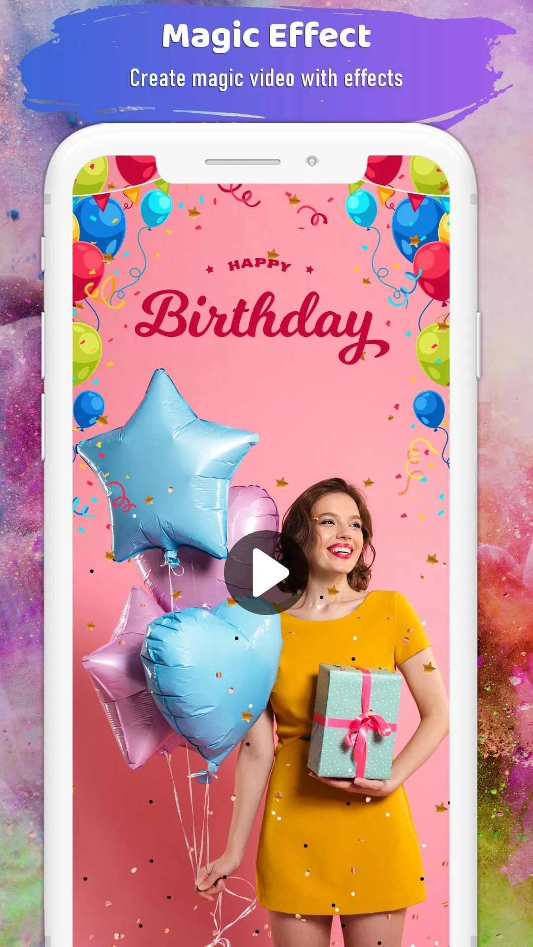 Birthday Video Maker with Song | Indus Appstore | Screenshot