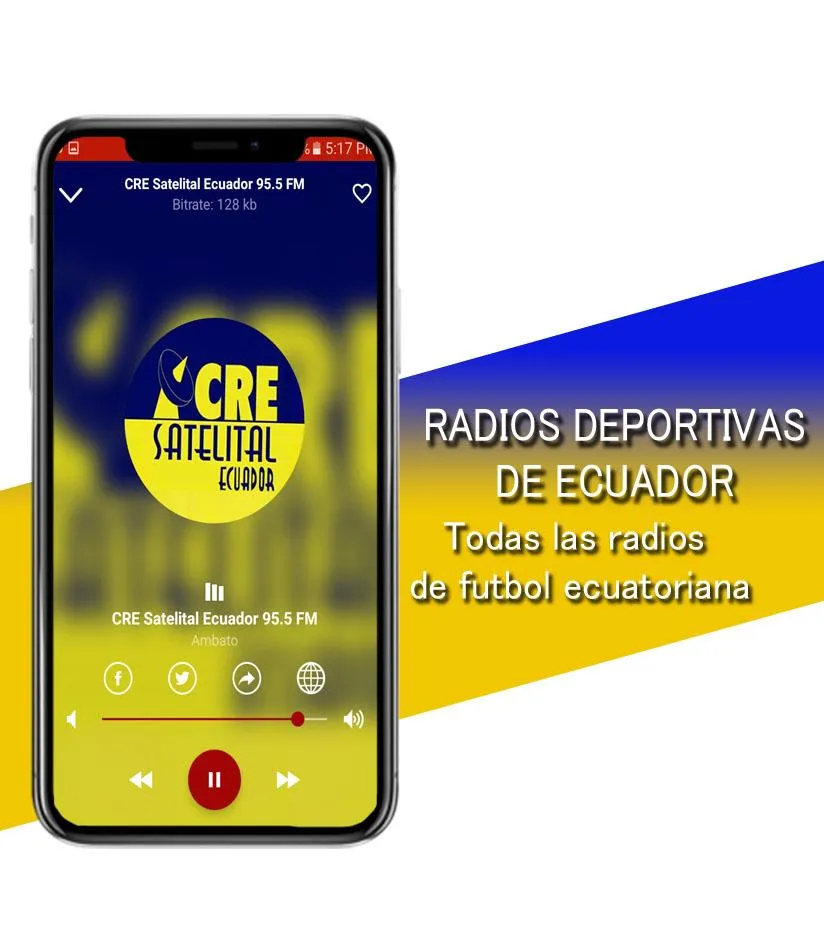 Radios Deportivas de Ecuador | Indus Appstore | Screenshot