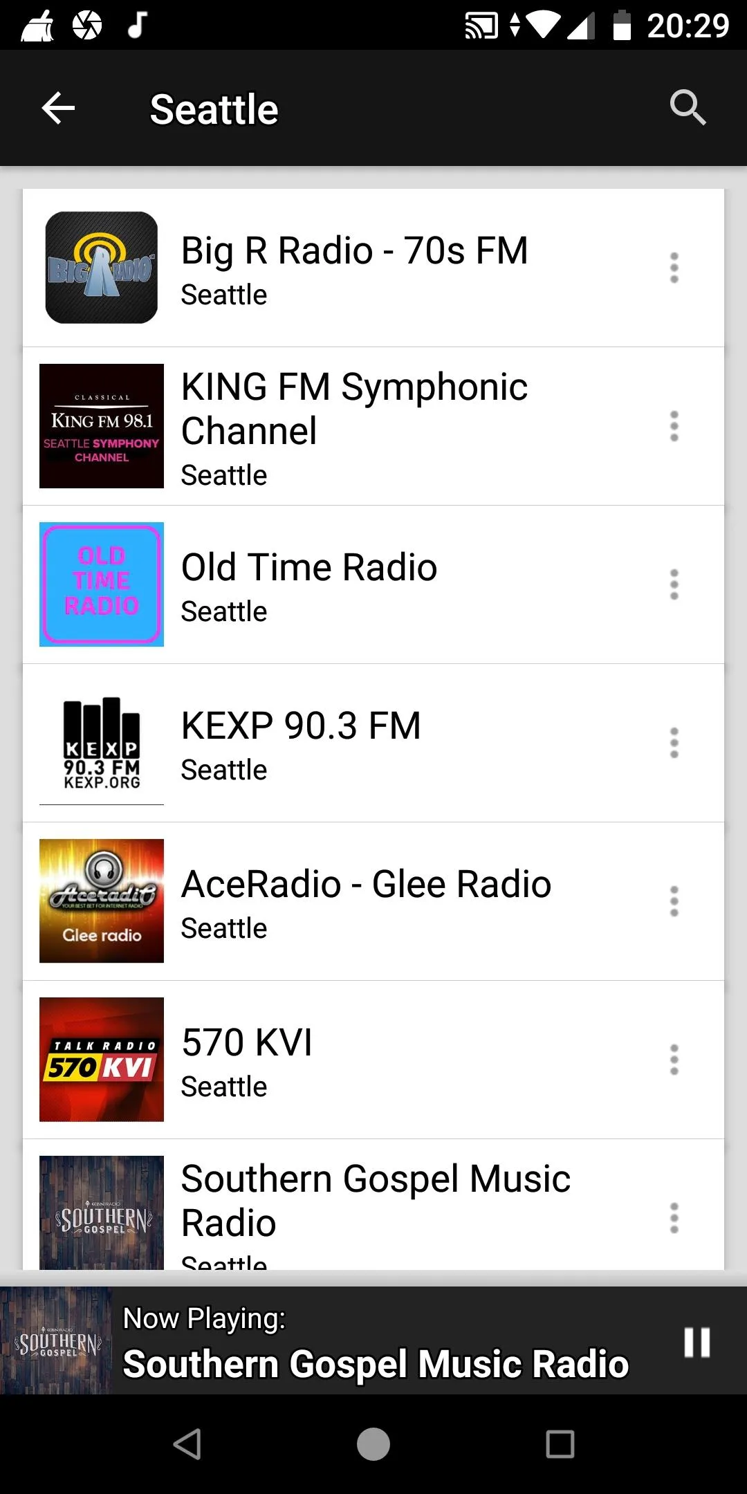 Seattle Radio Stations - USA | Indus Appstore | Screenshot