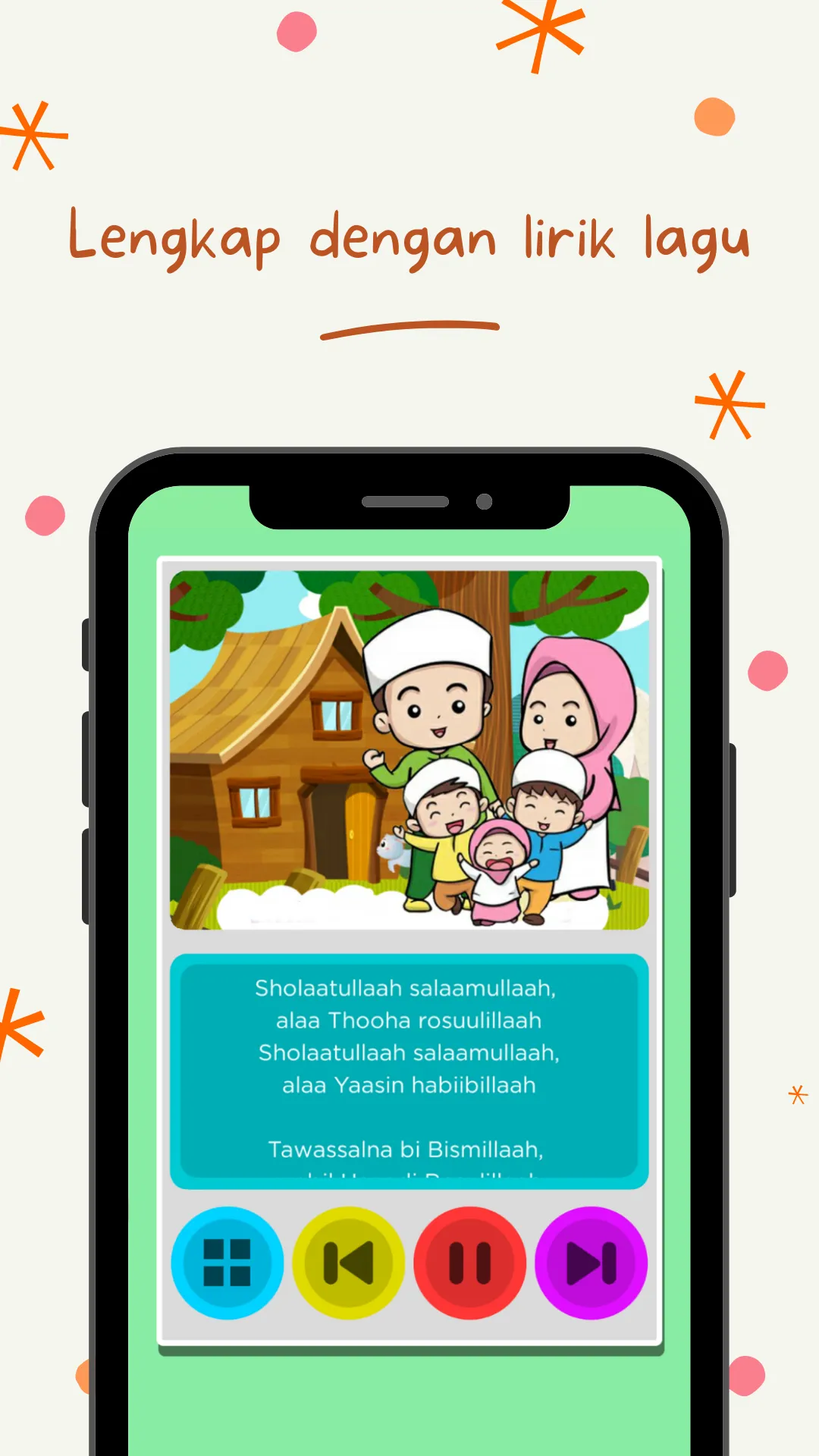 Lagu Anak Muslim dan Sholawat | Indus Appstore | Screenshot