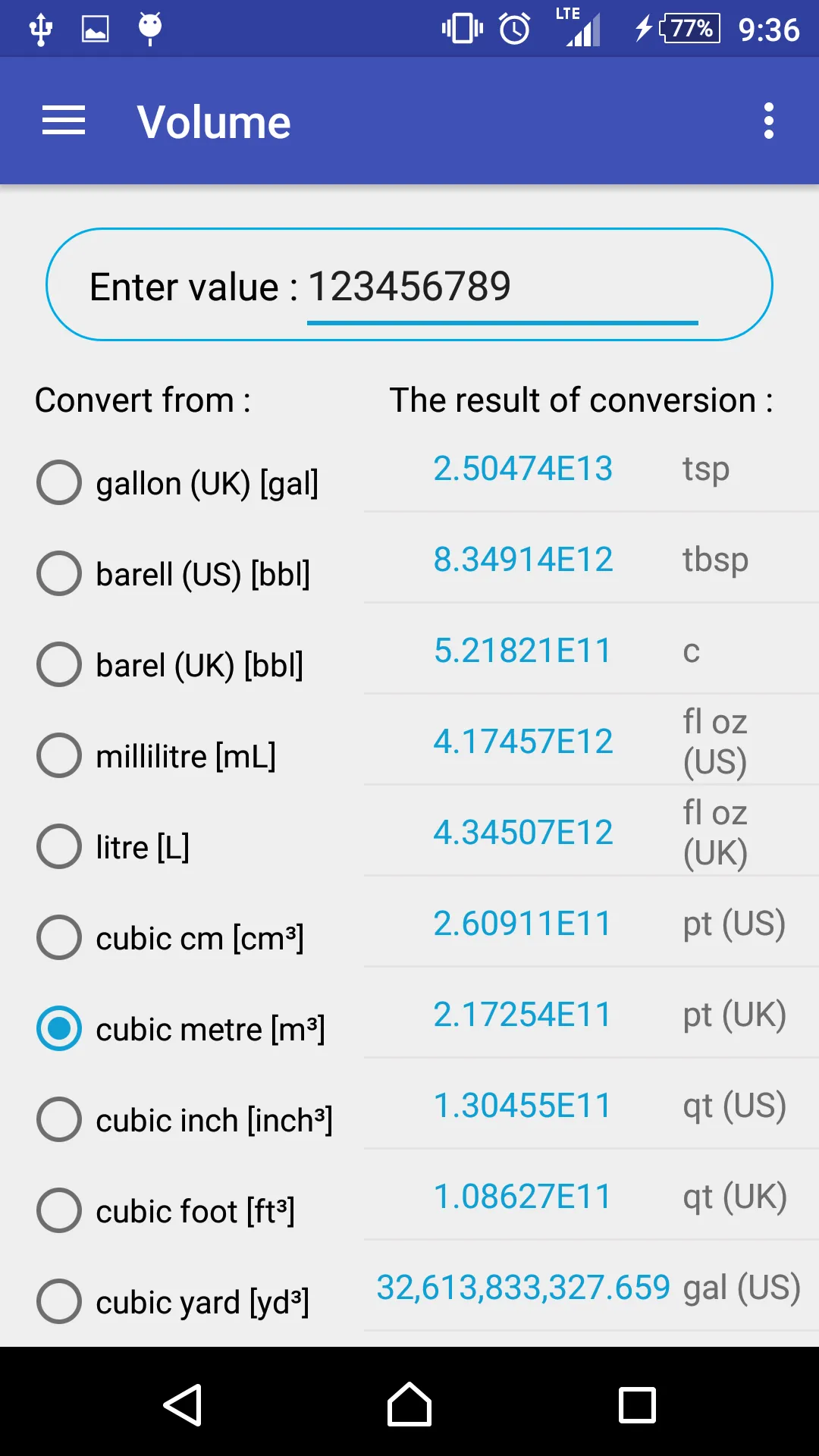 Full Unit Converter | Indus Appstore | Screenshot