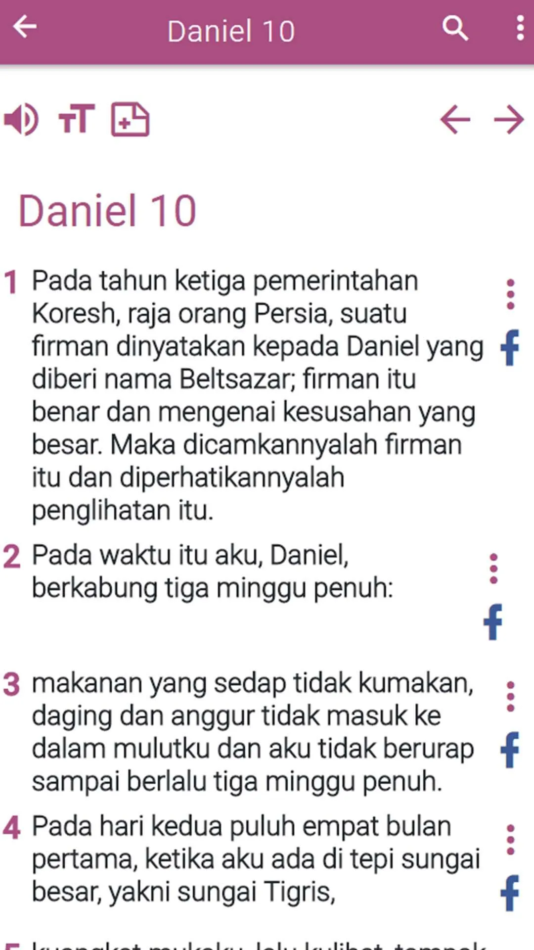 Bible in Indonesian | Indus Appstore | Screenshot