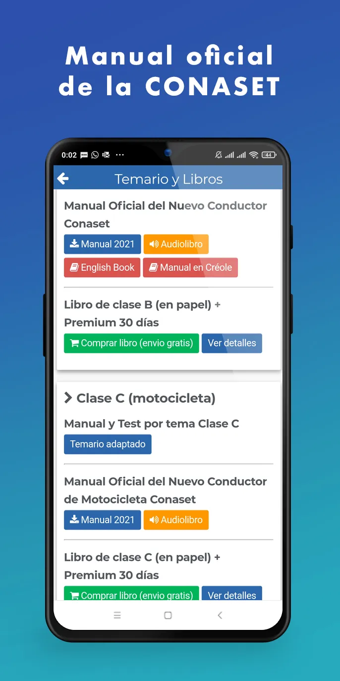 Test de Conducir PracticaTest | Indus Appstore | Screenshot