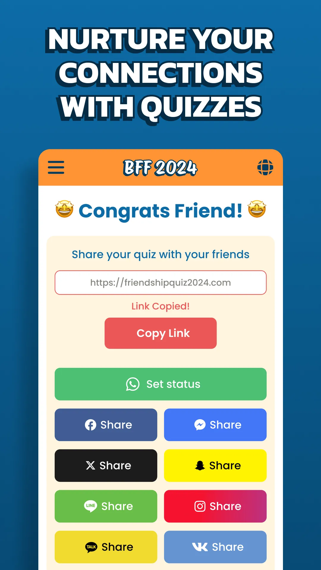 BFF Friendship Test | Indus Appstore | Screenshot