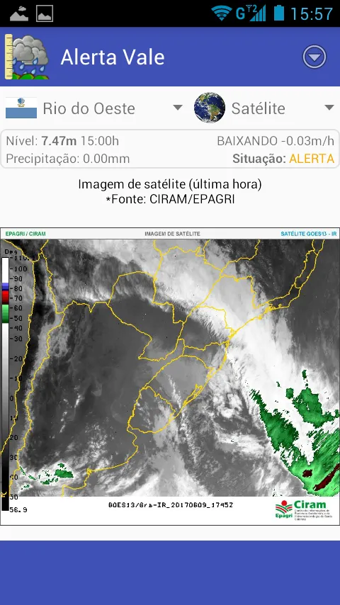 Alerta Vale do Itajaí | Indus Appstore | Screenshot