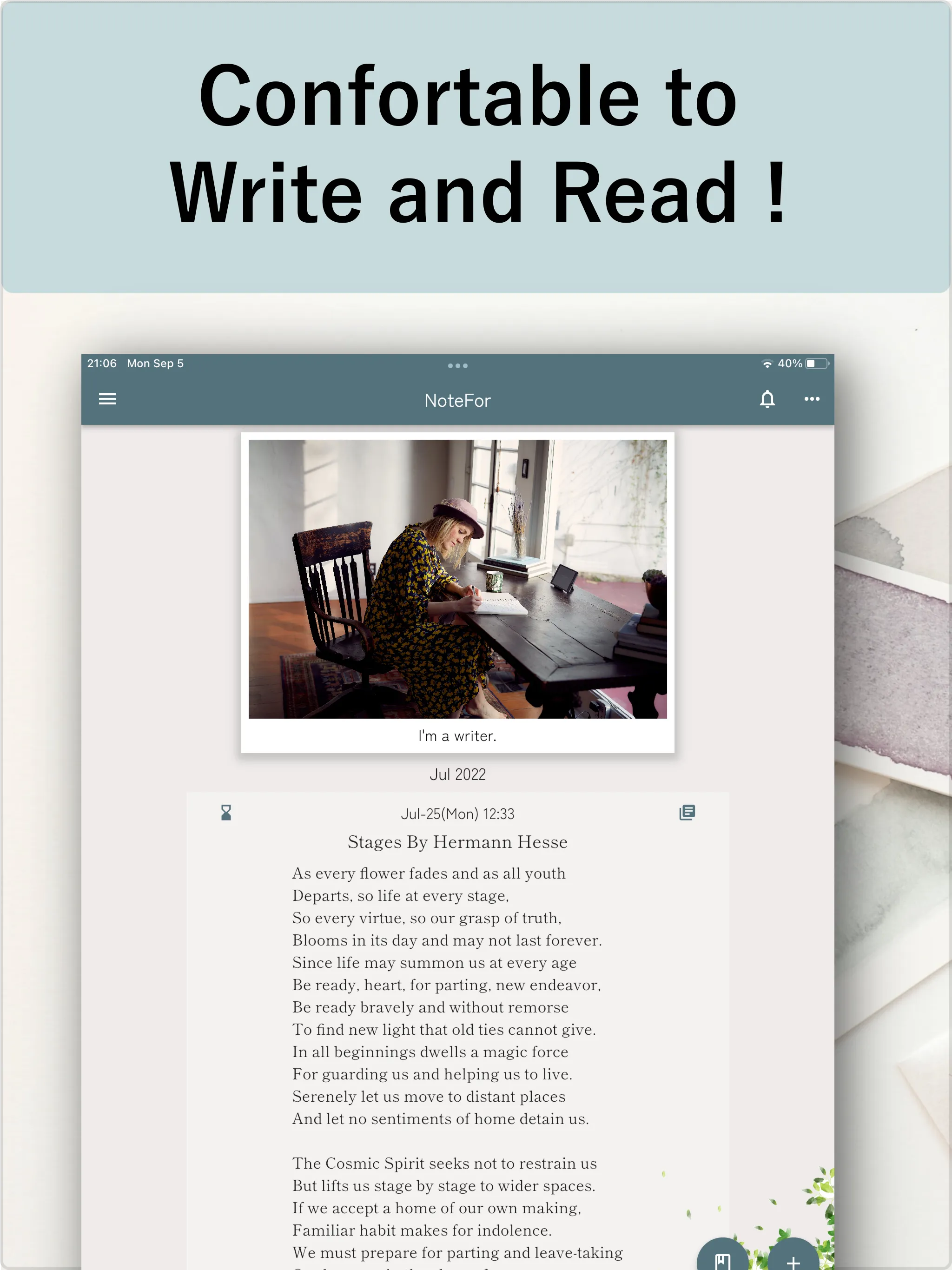 NoteFor - Journal Portal | Indus Appstore | Screenshot