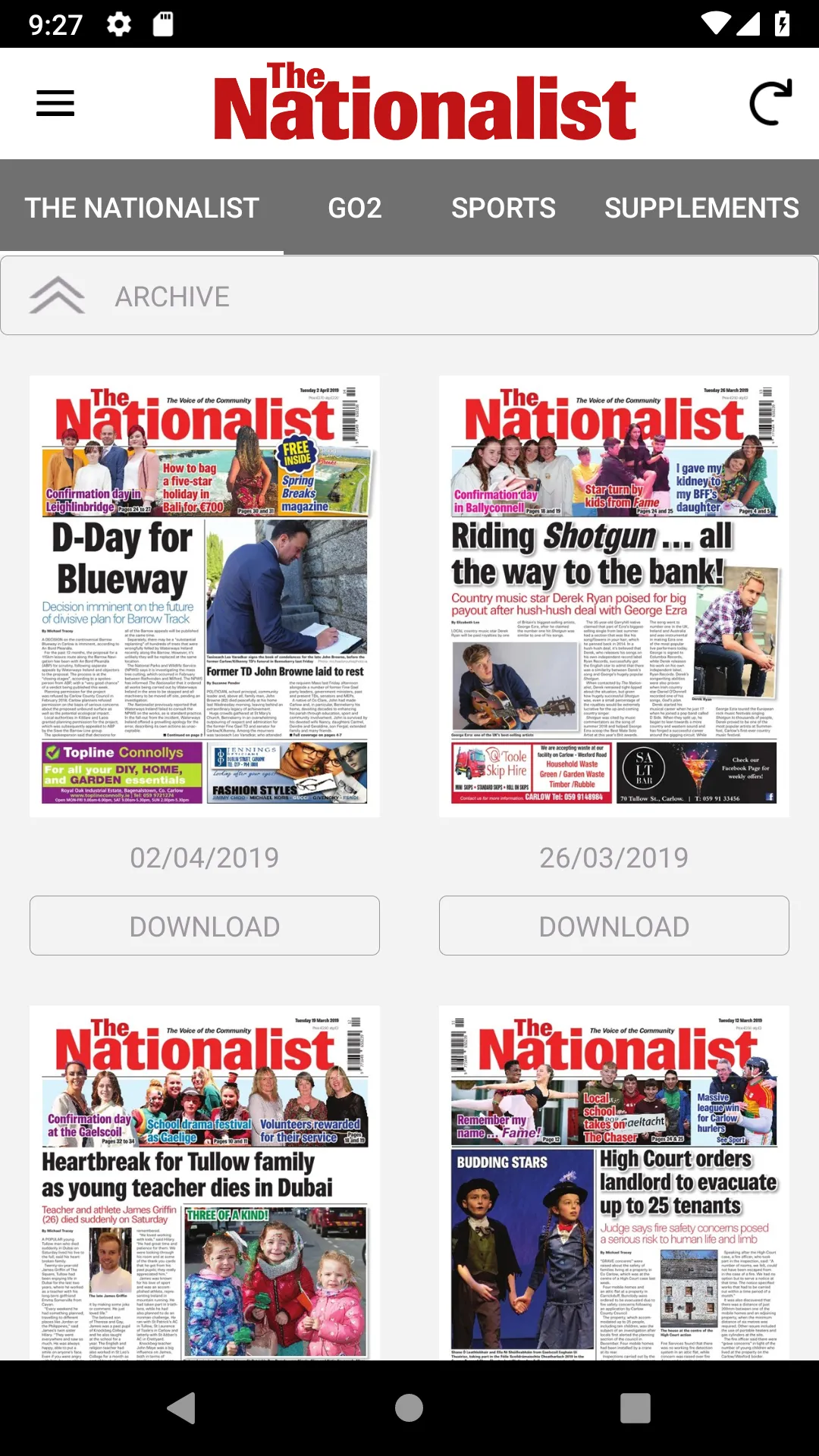 The Nationalist | Indus Appstore | Screenshot