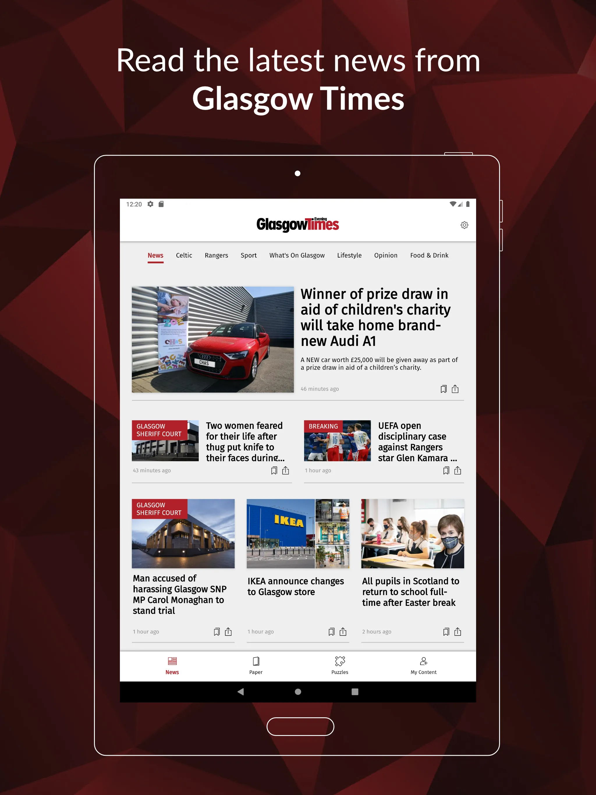 Glasgow Times | Indus Appstore | Screenshot