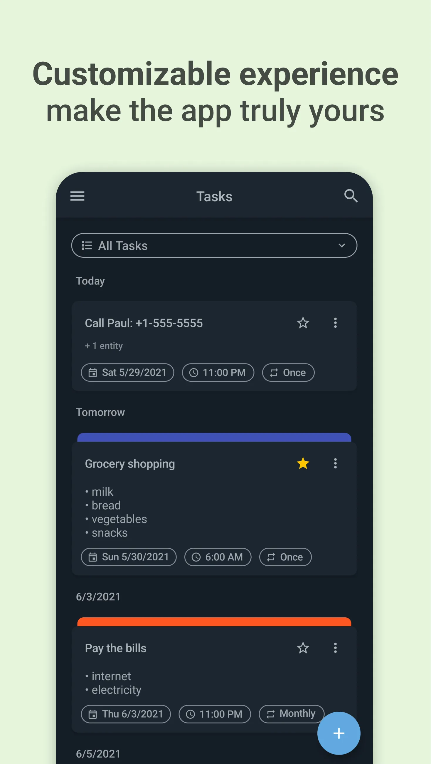 Taskeet - Reminders & Alarms | Indus Appstore | Screenshot