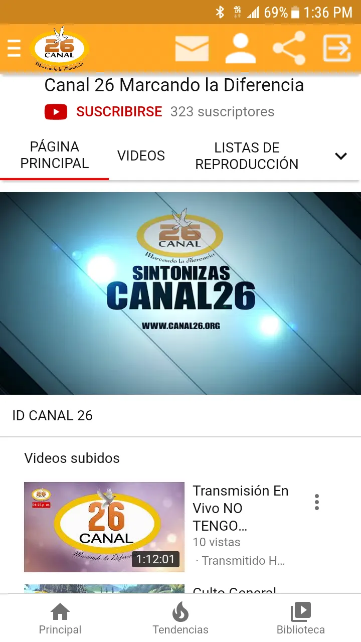 CANAL 26 Marcando La Diferenci | Indus Appstore | Screenshot