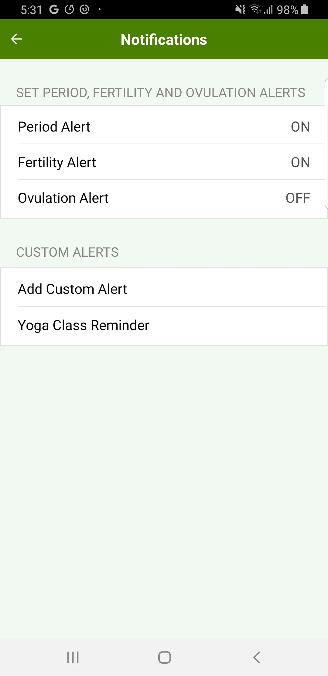 Period Tracker | Indus Appstore | Screenshot