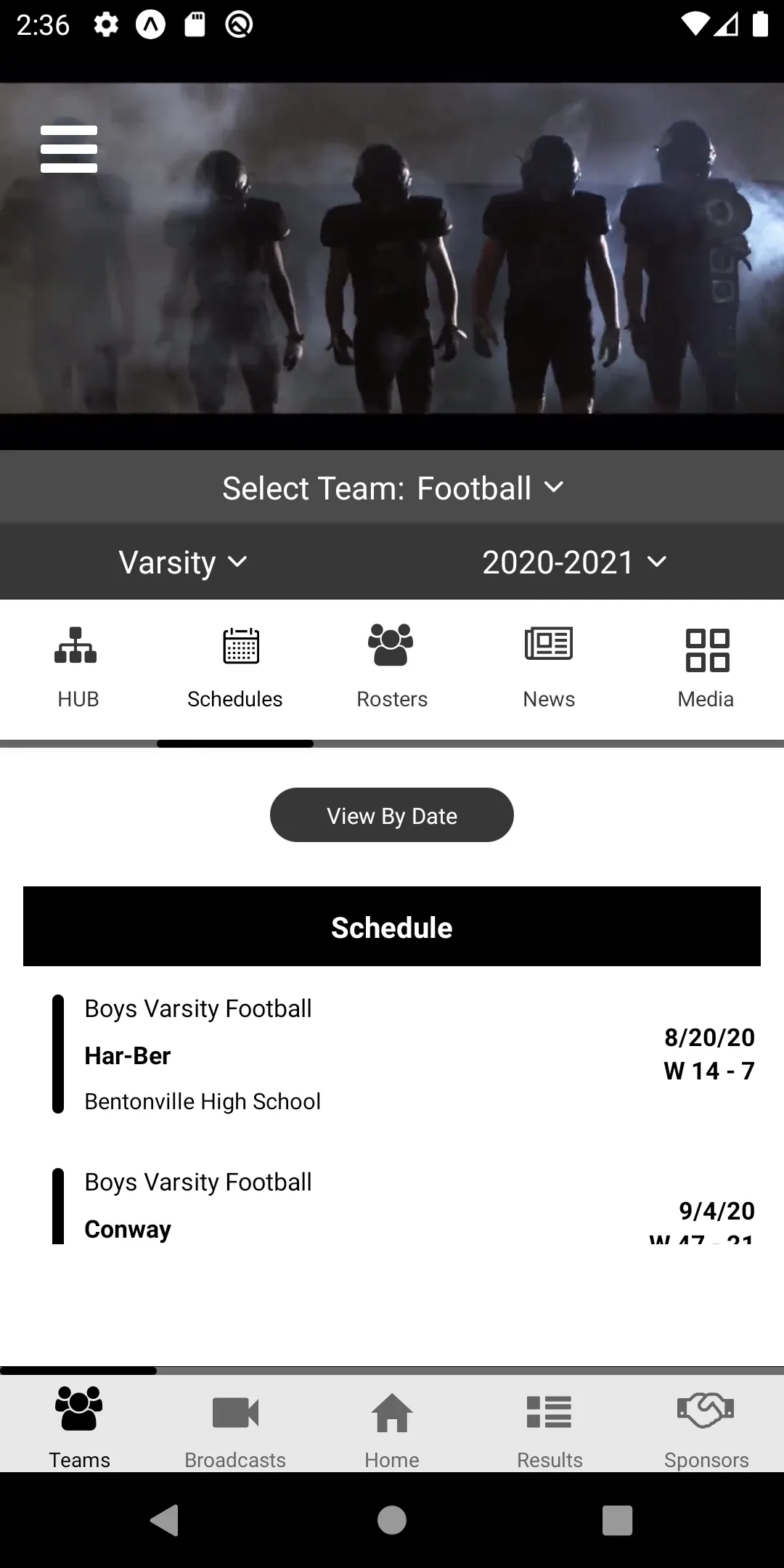 Bentonville Tiger Athletics | Indus Appstore | Screenshot