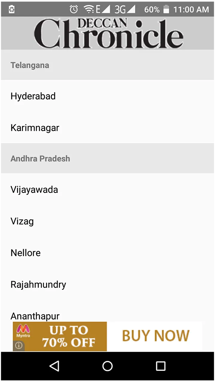 DeccanChronicle epaper | Indus Appstore | Screenshot