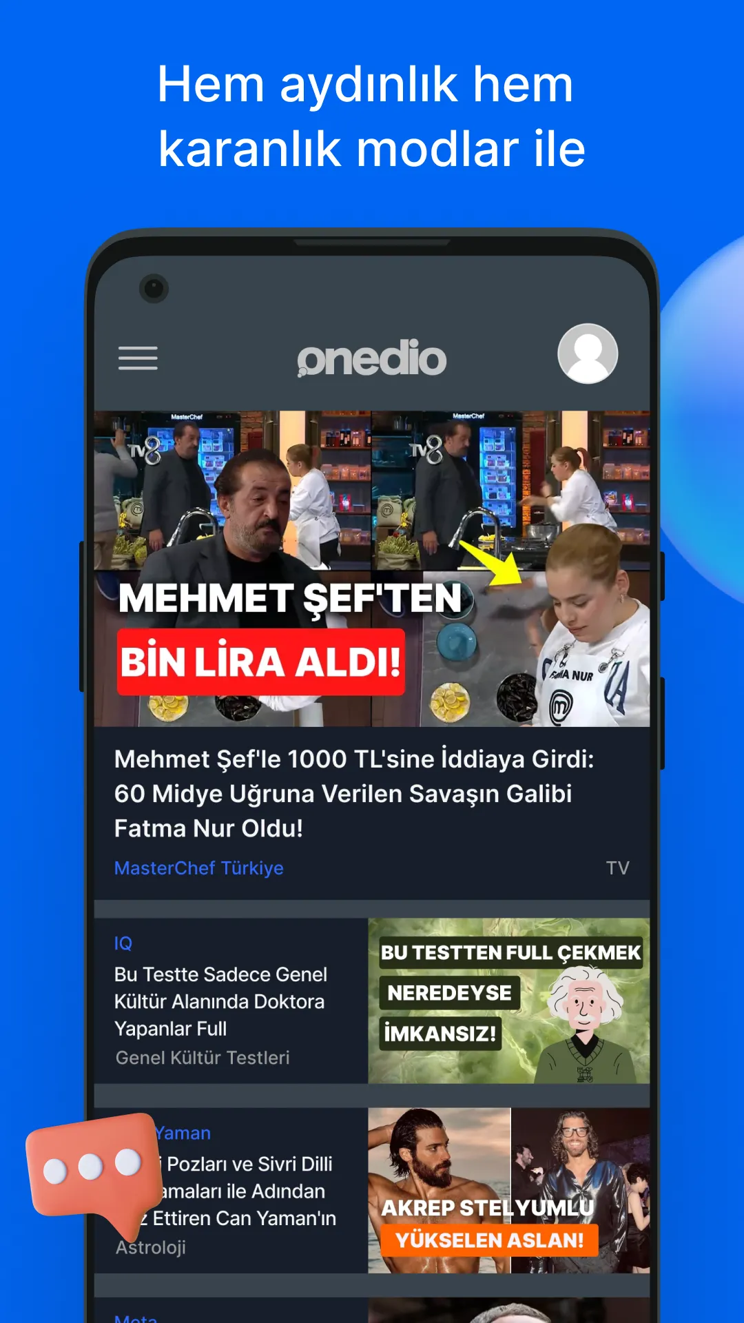 Onedio – Content, News, Test | Indus Appstore | Screenshot