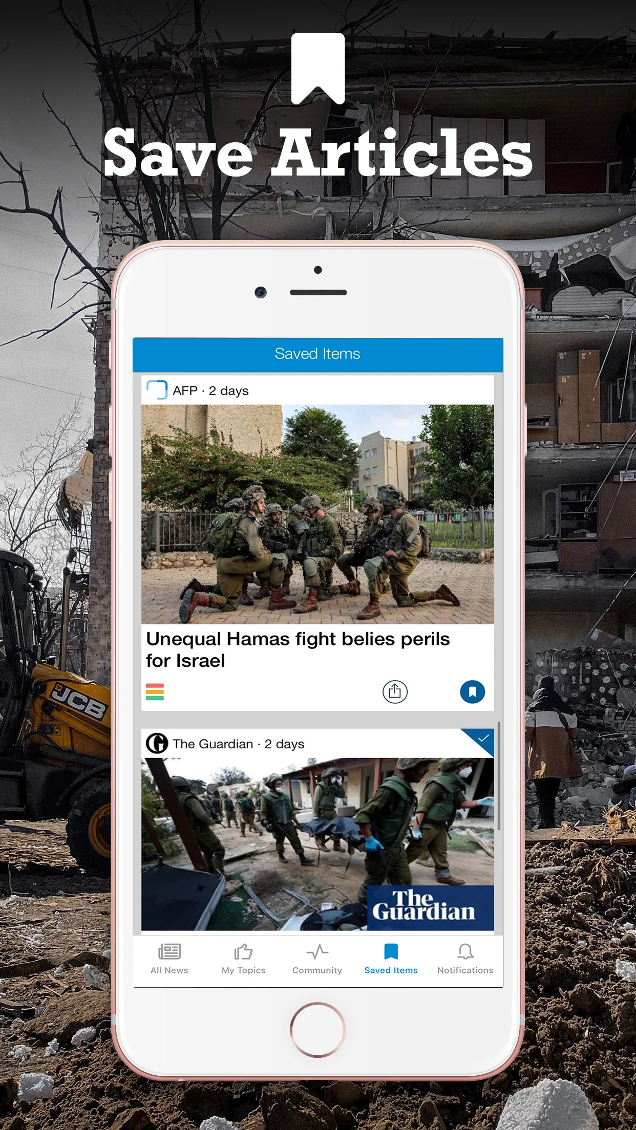 Israel & Middle East News | Indus Appstore | Screenshot