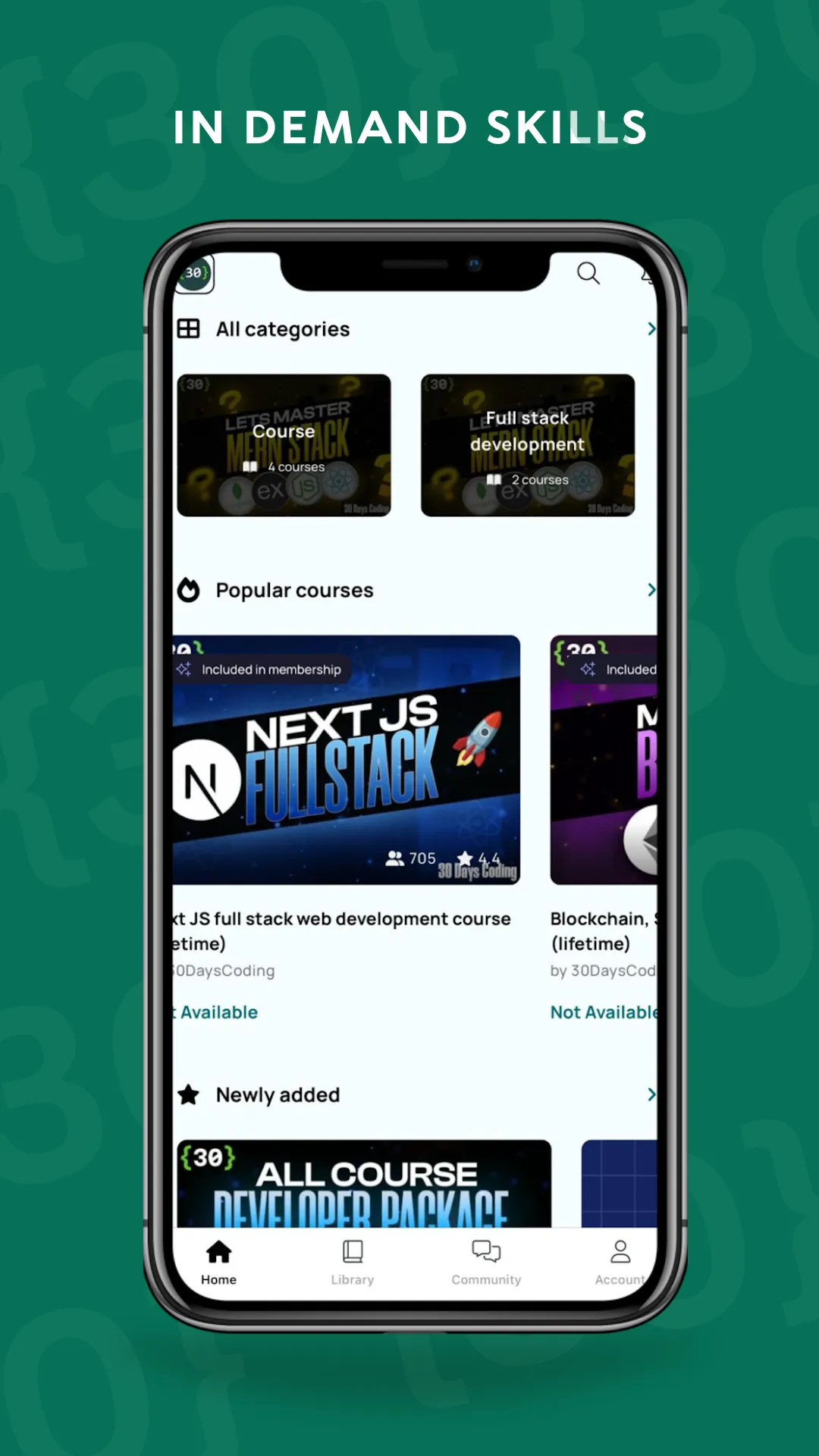 30 Days Coding | Indus Appstore | Screenshot
