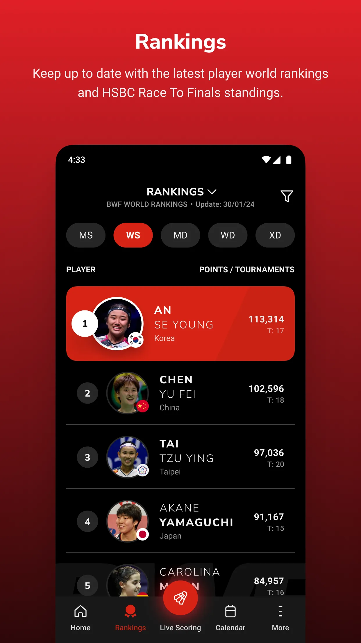 Badminton4U | Indus Appstore | Screenshot