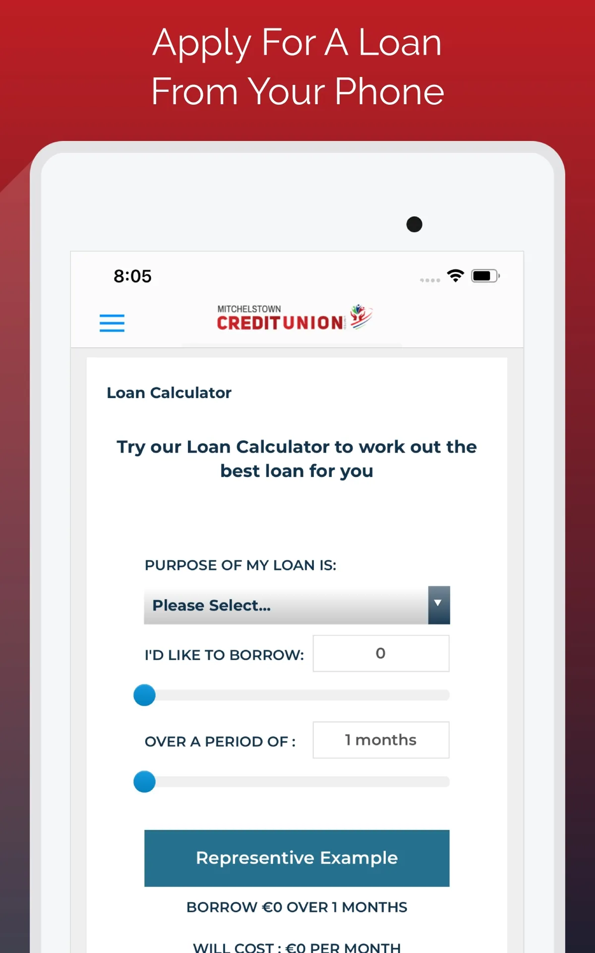 Mitchelstown Credit Union | Indus Appstore | Screenshot