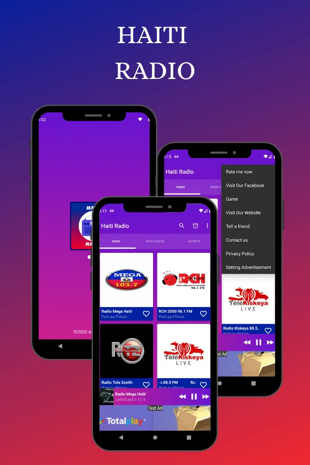 Haiti Radio Stations Online | Indus Appstore | Screenshot