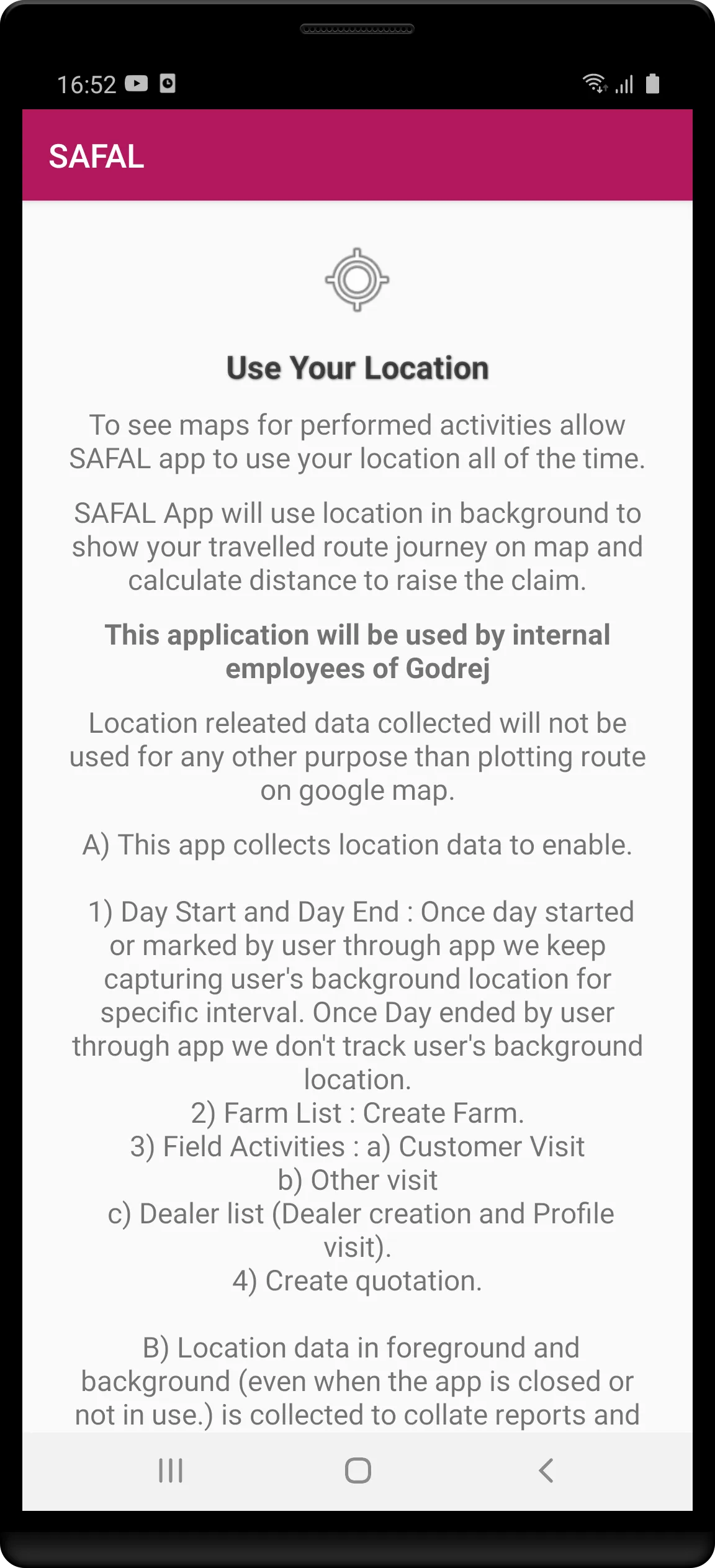 Godrej safal | Indus Appstore | Screenshot