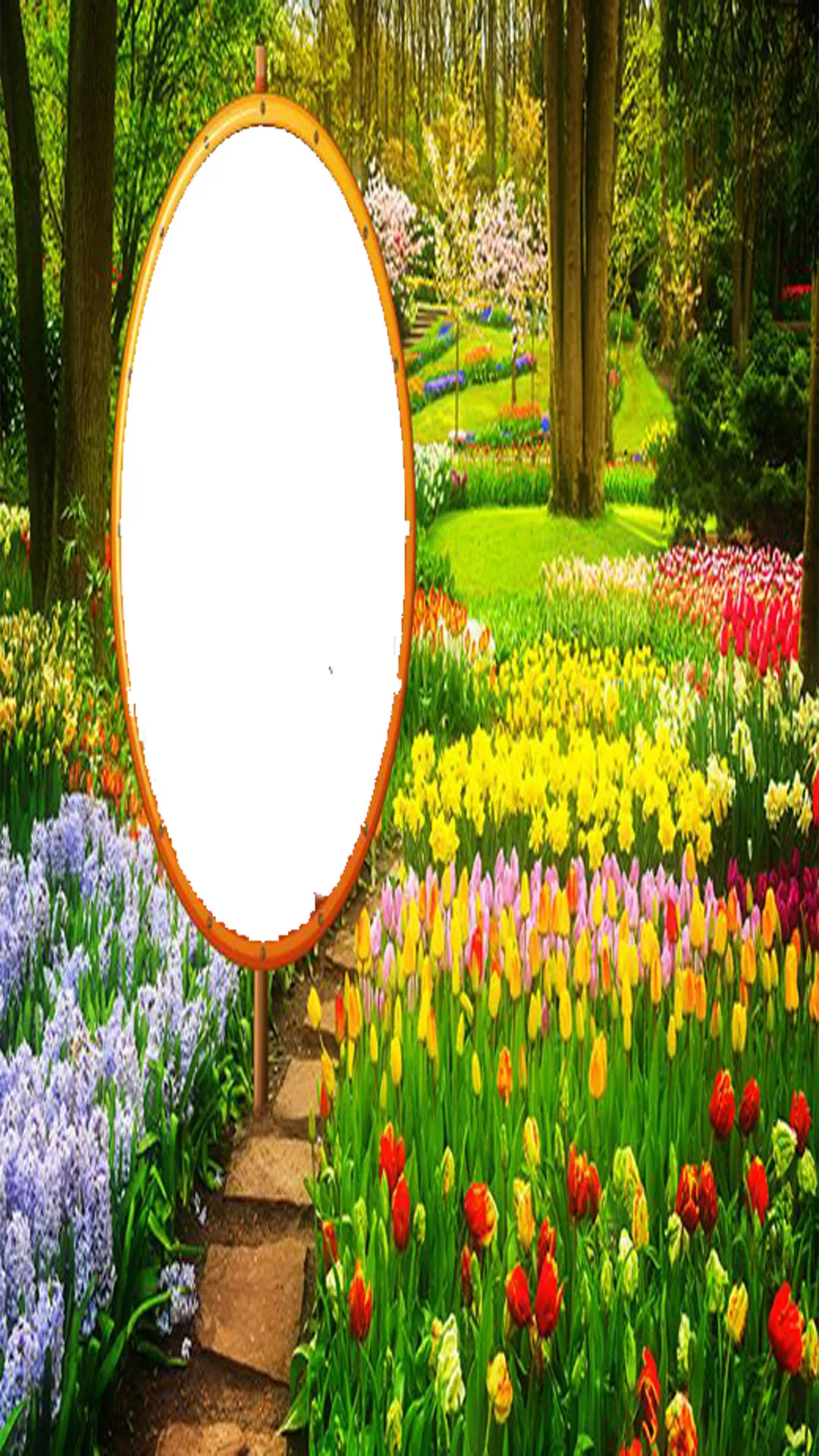 Garden photos frames | Indus Appstore | Screenshot