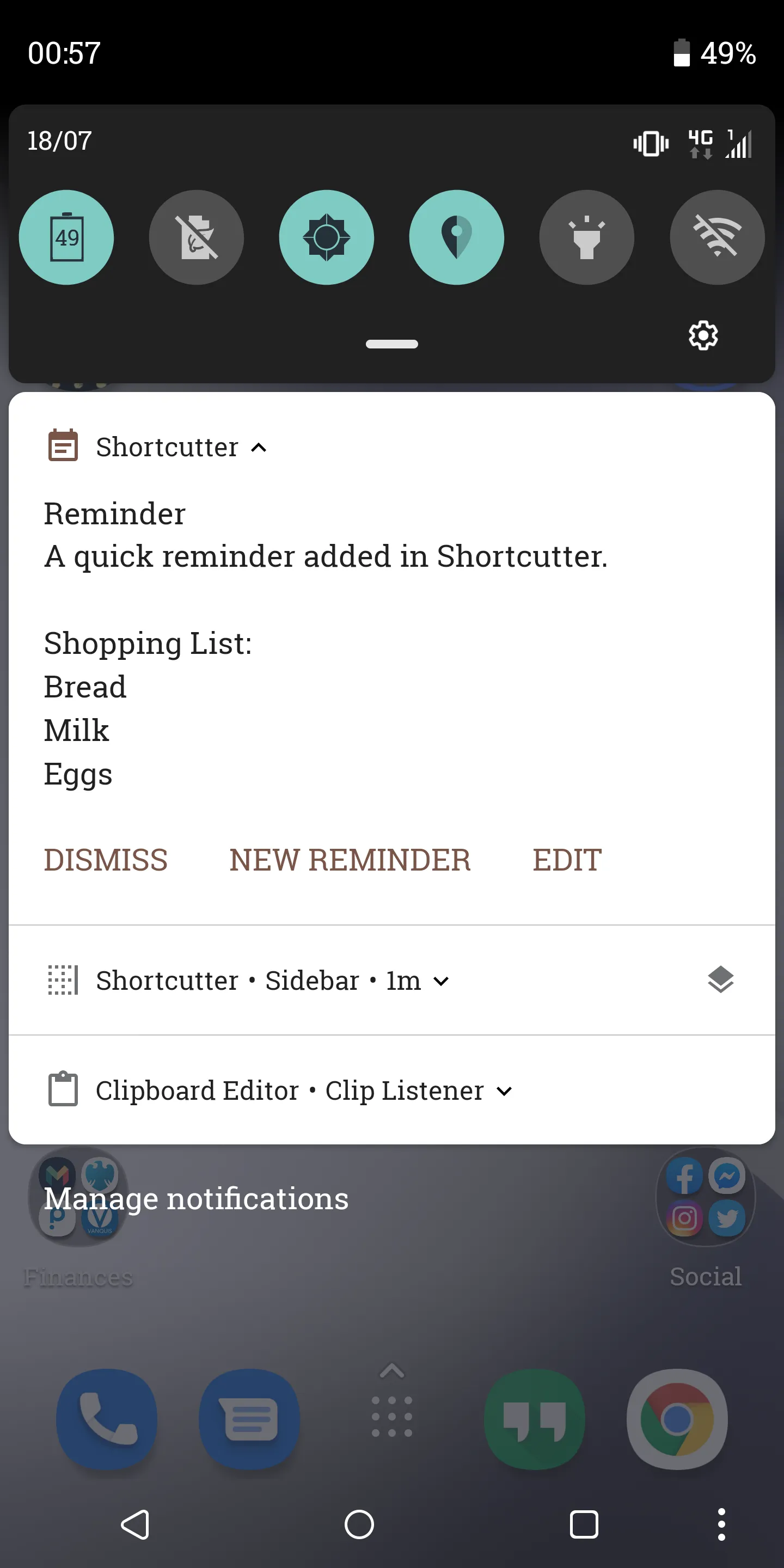 Shortcutter Quick Settings | Indus Appstore | Screenshot