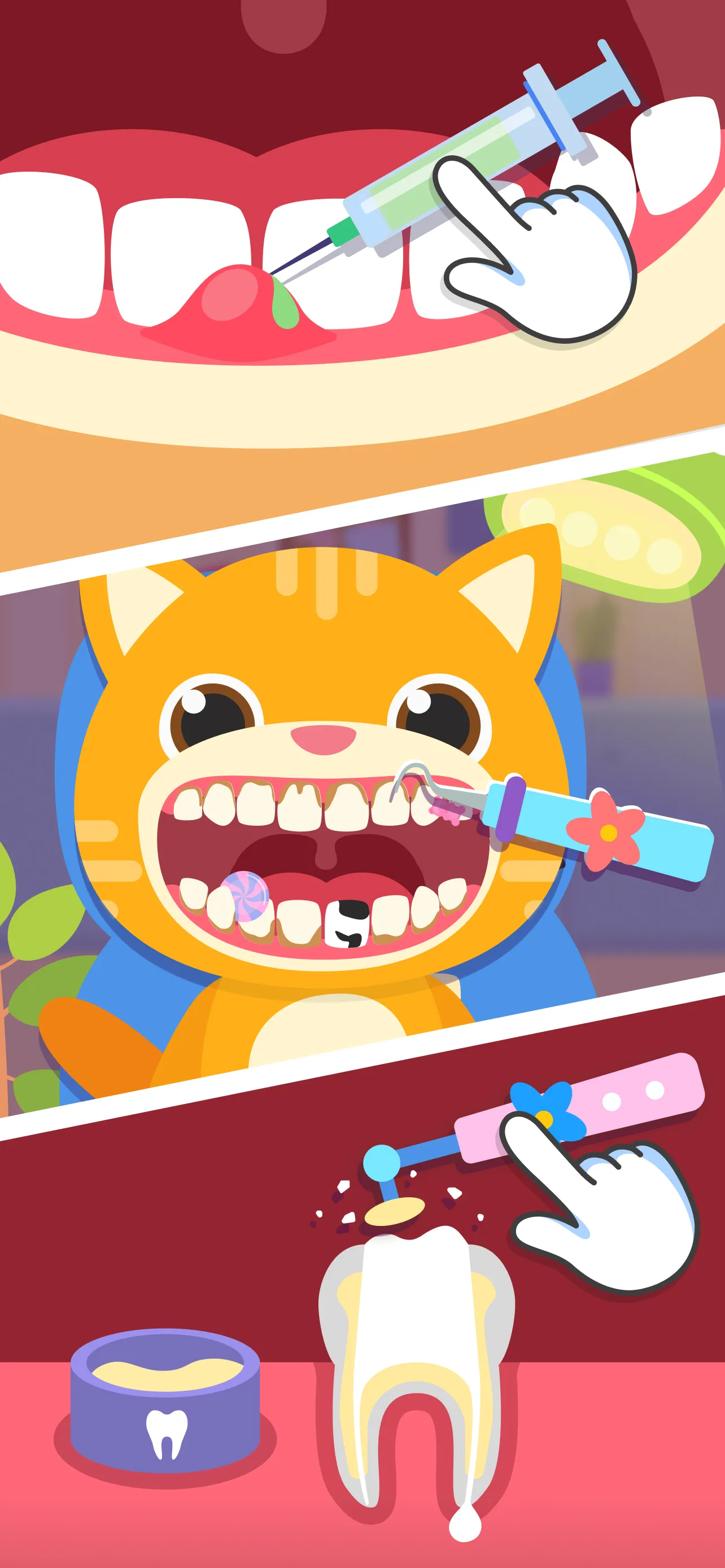 Dentist Doctor Games for Baby | Indus Appstore | Screenshot