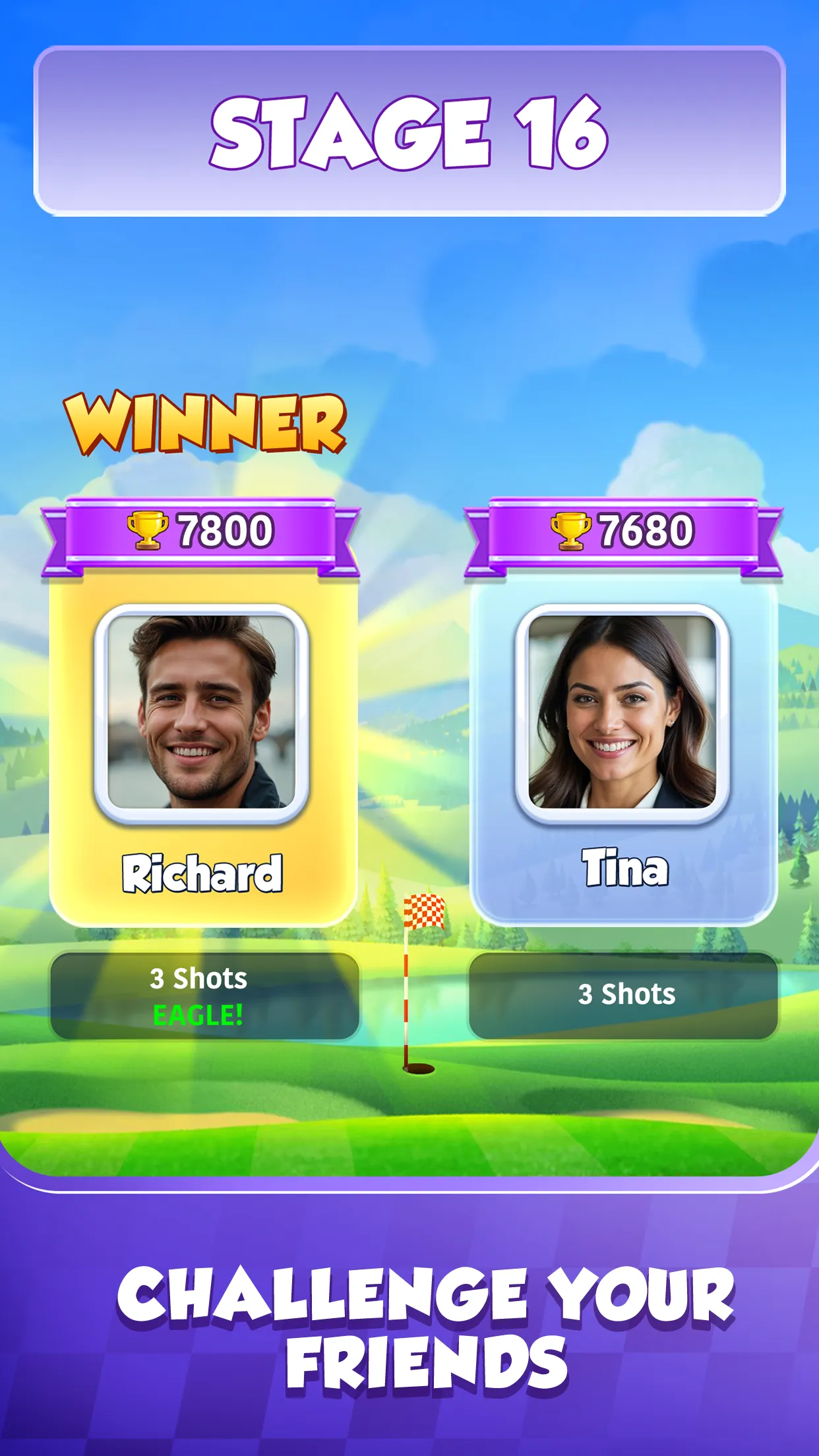 Golf Rival - Multiplayer Game | Indus Appstore | Screenshot