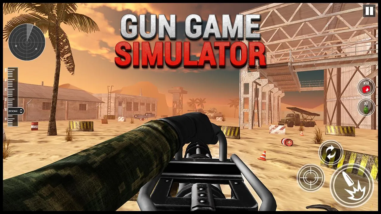 Machine gun Fire : Gun Games | Indus Appstore | Screenshot