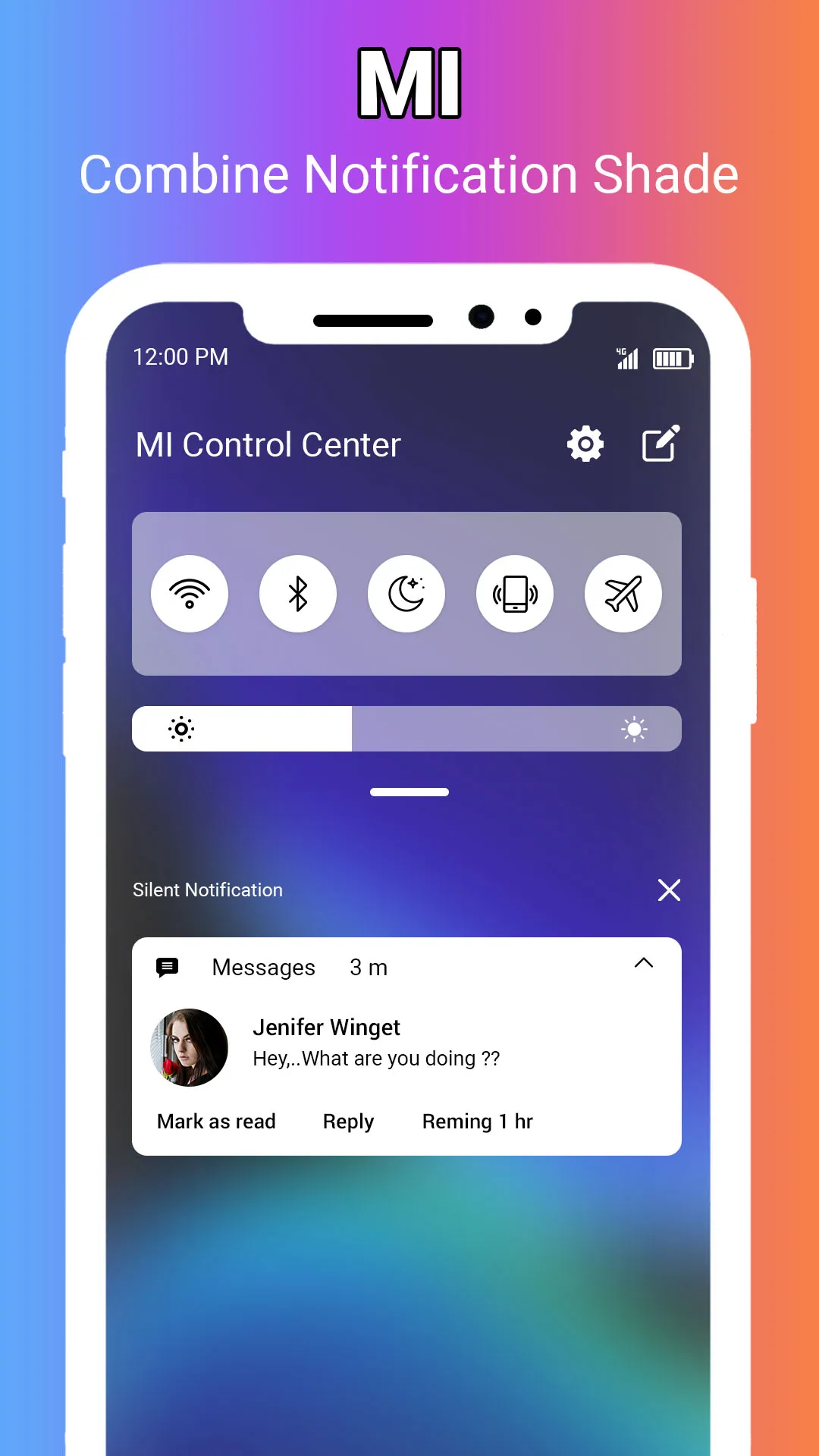 My Control Center - Notisave | Indus Appstore | Screenshot