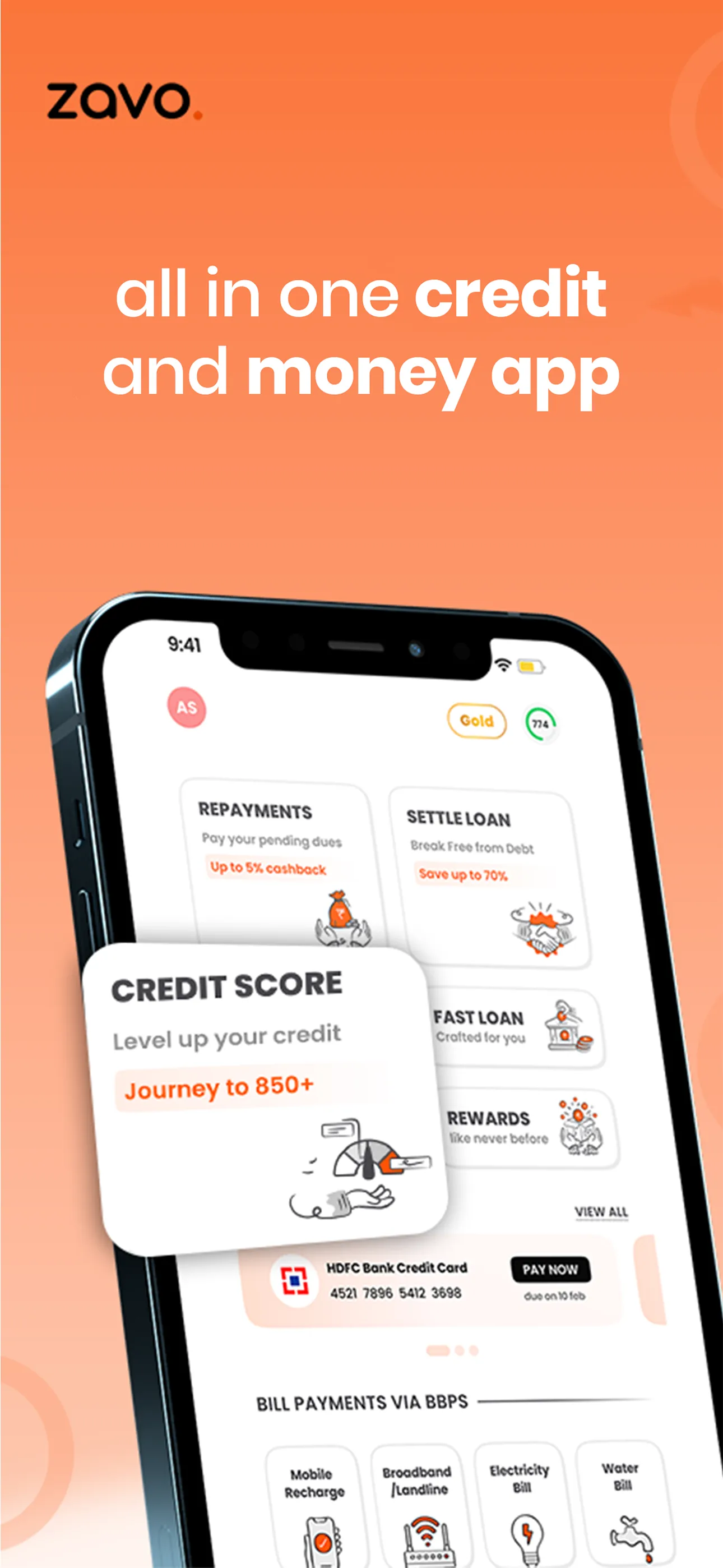 zavo: rewards & loan repayment | Indus Appstore | Screenshot