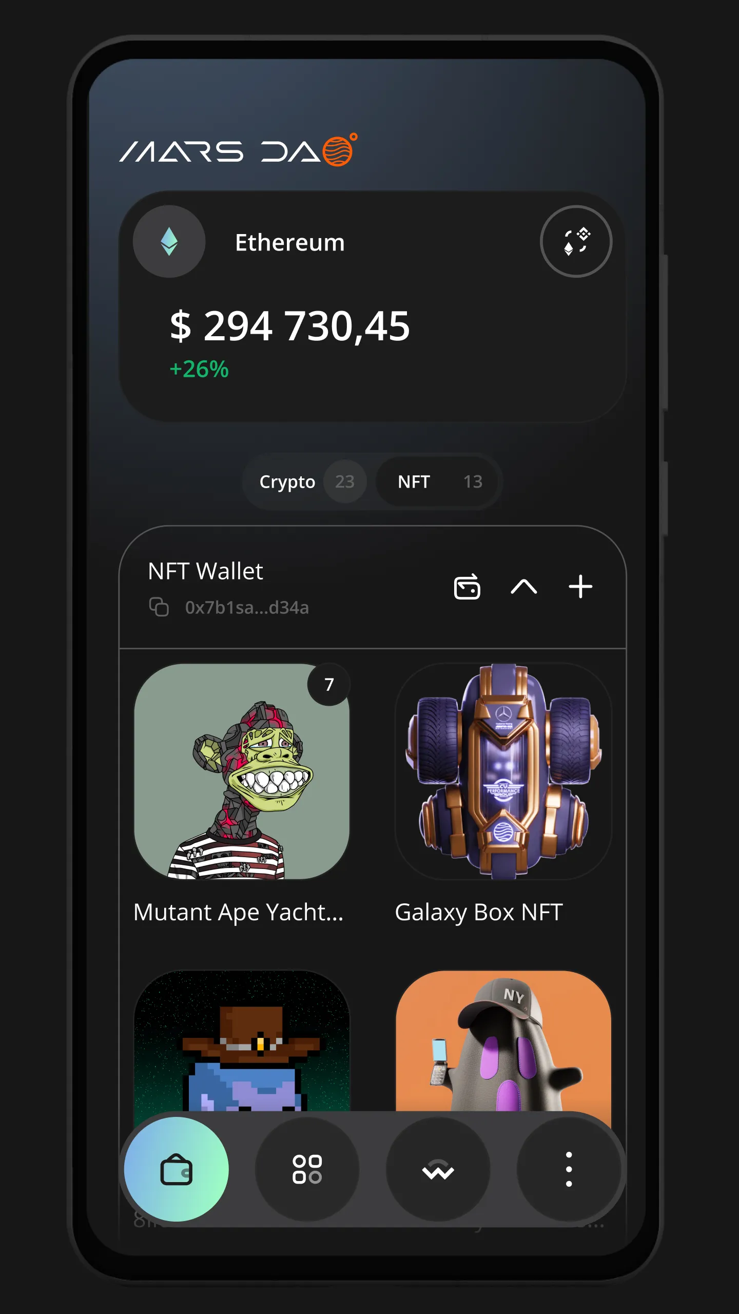 MDAO Wallet | Indus Appstore | Screenshot