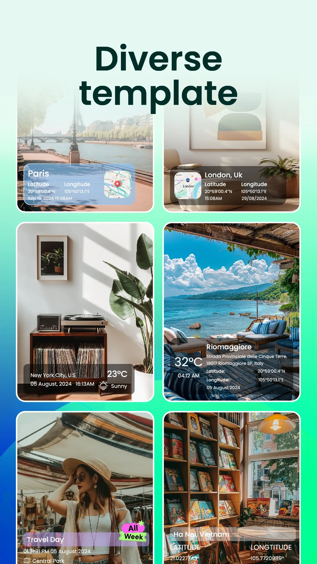 GPS Cam: Timestamp & Location | Indus Appstore | Screenshot