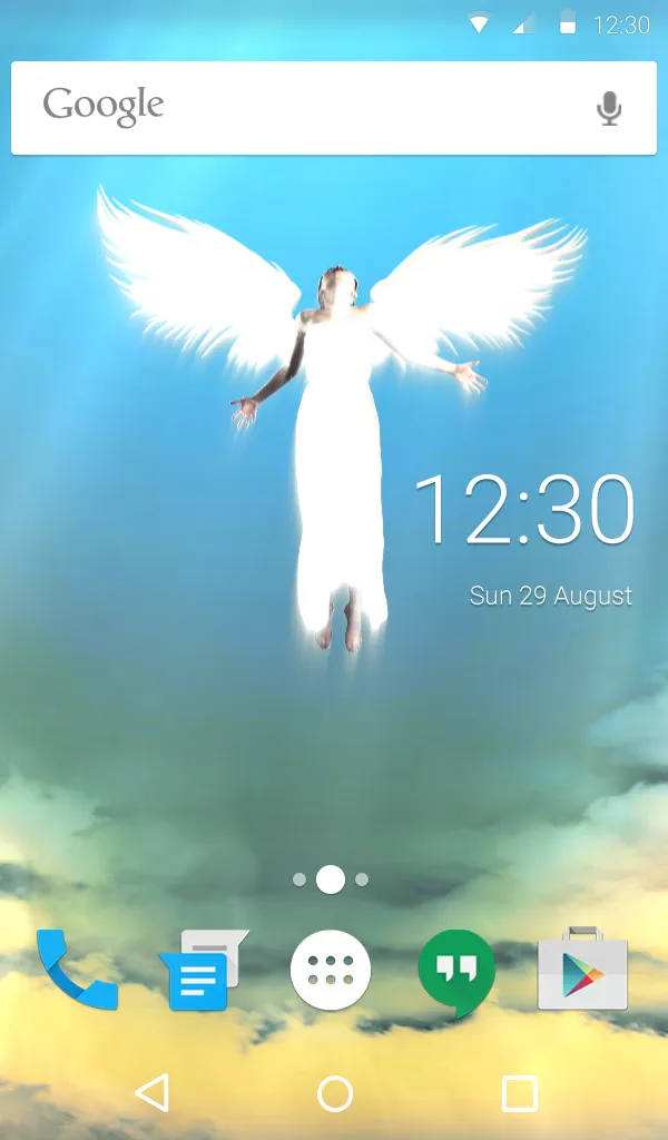 Angel Keyboard Live Wallpaper | Indus Appstore | Screenshot