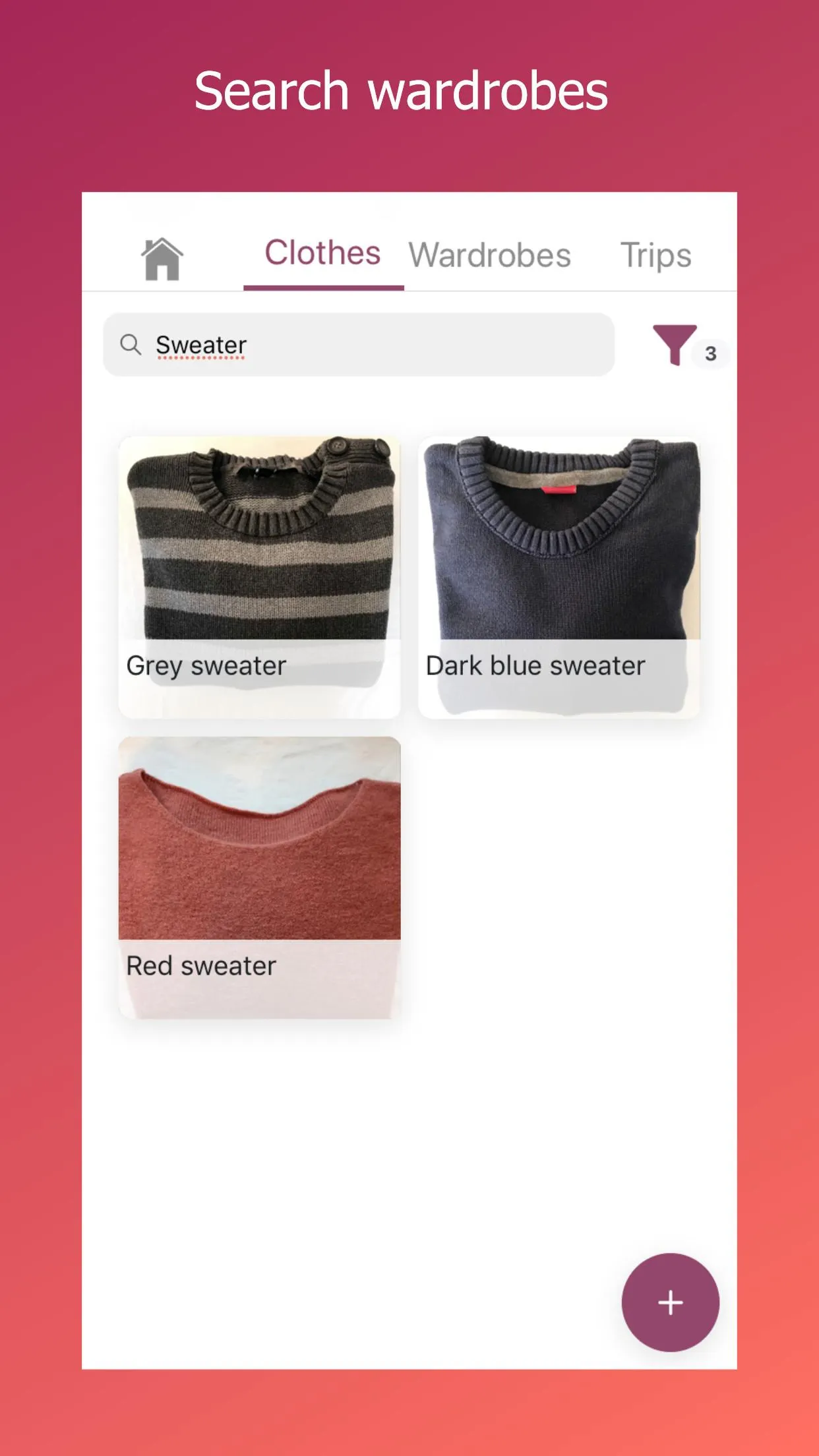 My wardrobes | Indus Appstore | Screenshot