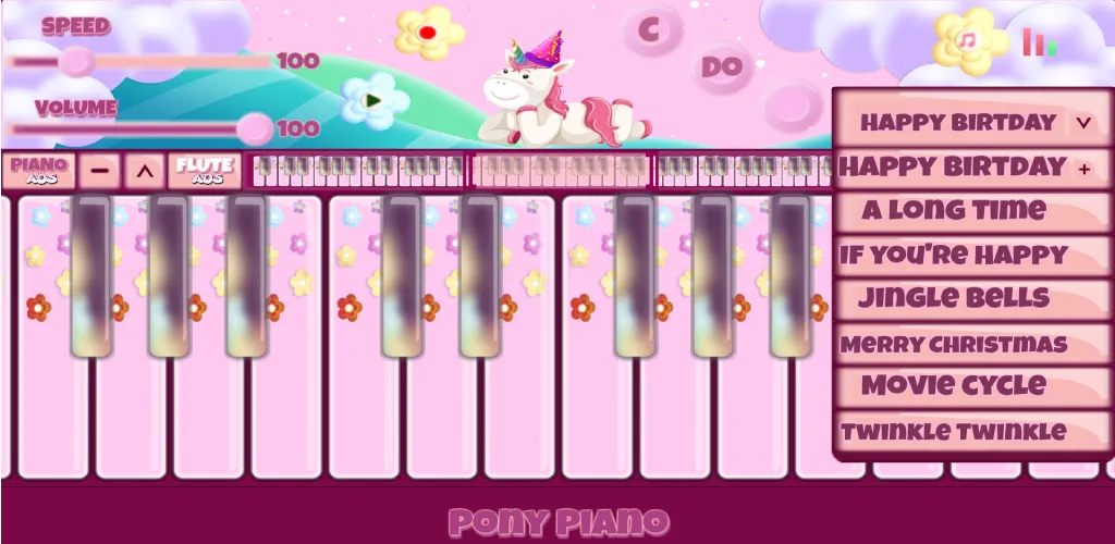 Pony Piano Pink | Indus Appstore | Screenshot