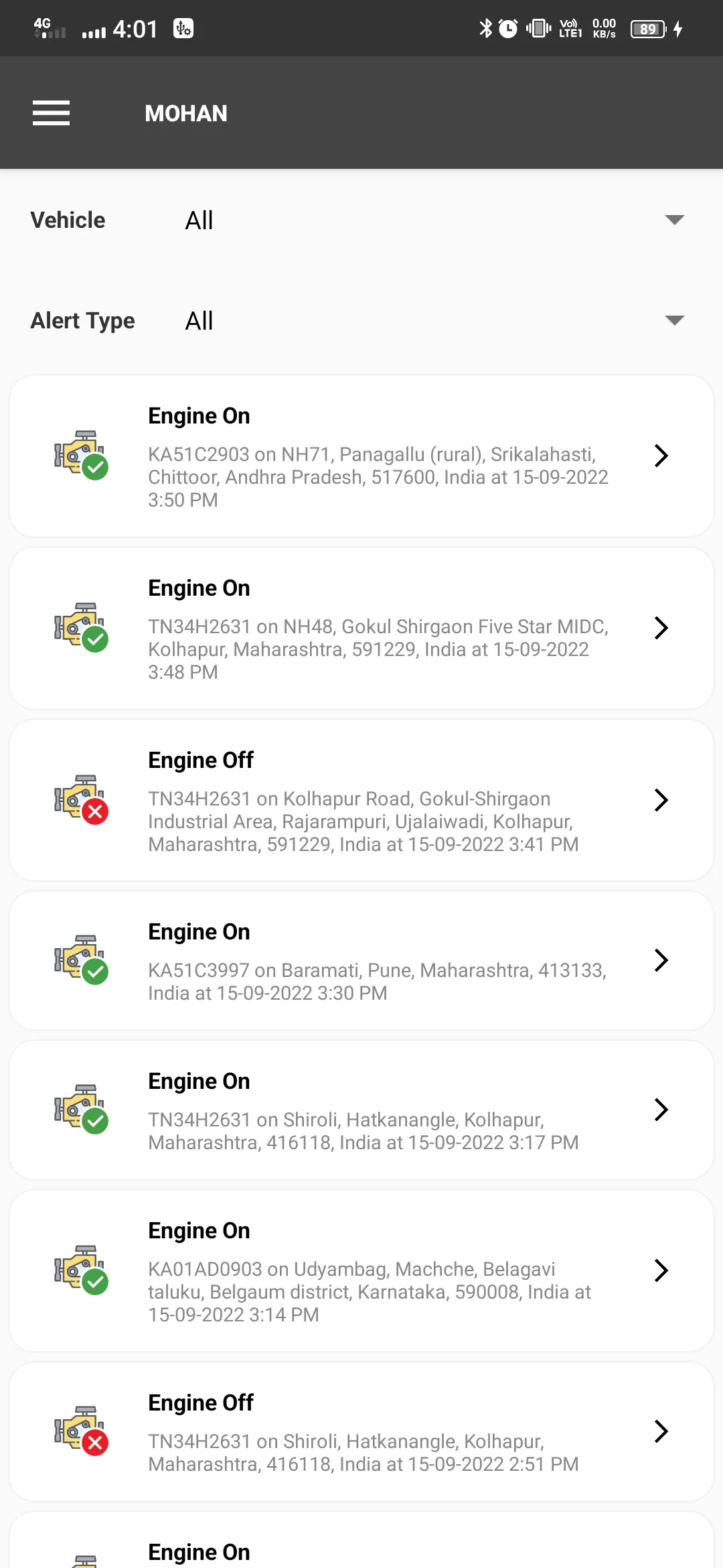 Surya Telematics | Indus Appstore | Screenshot