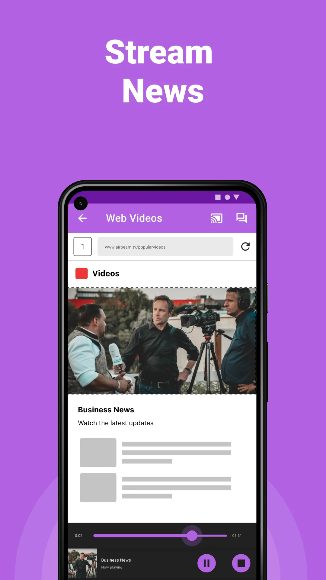 Sony TV Screen Mirroring | Indus Appstore | Screenshot