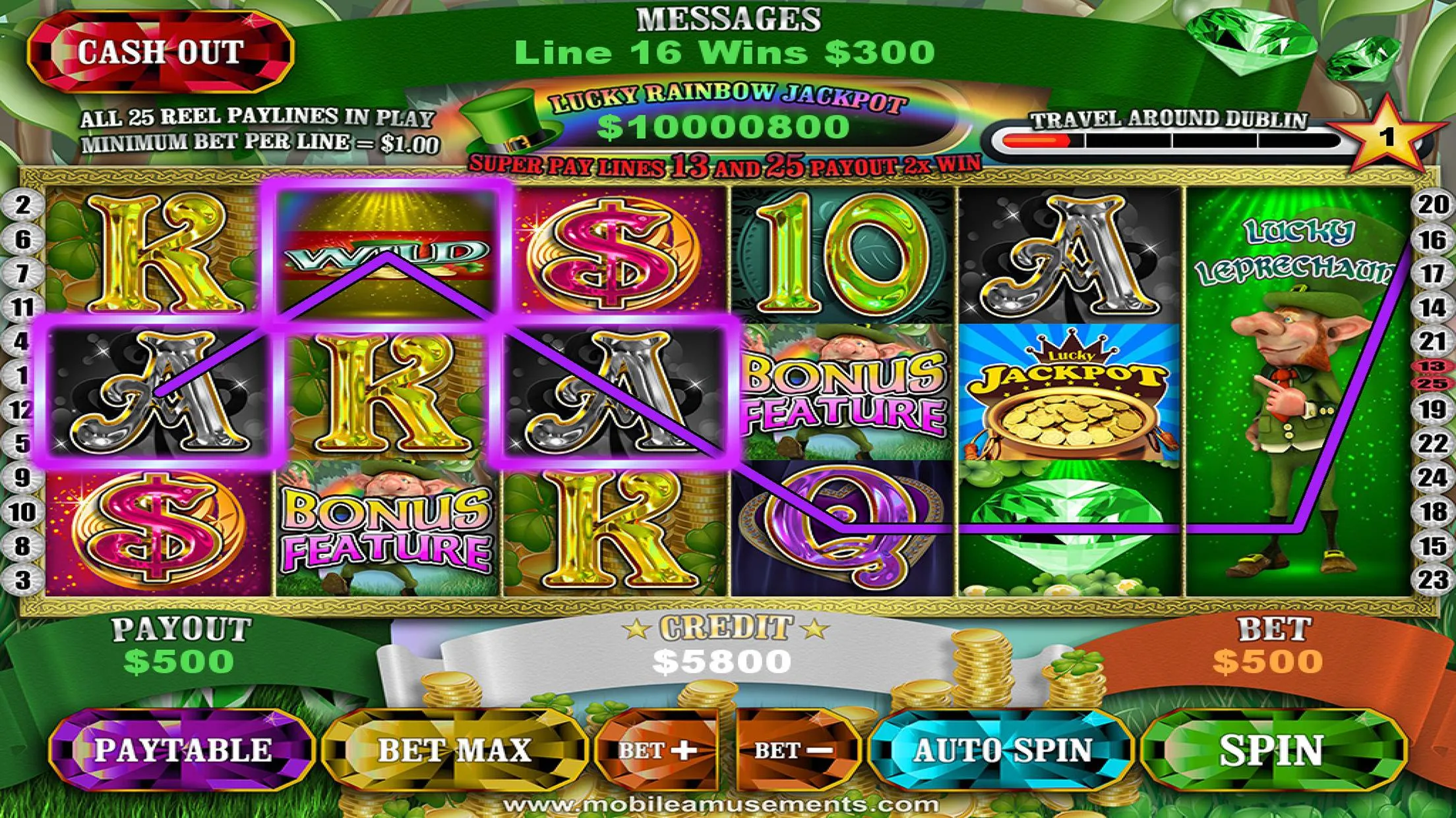 Crock O'Gold Riches Slots 2 | Indus Appstore | Screenshot