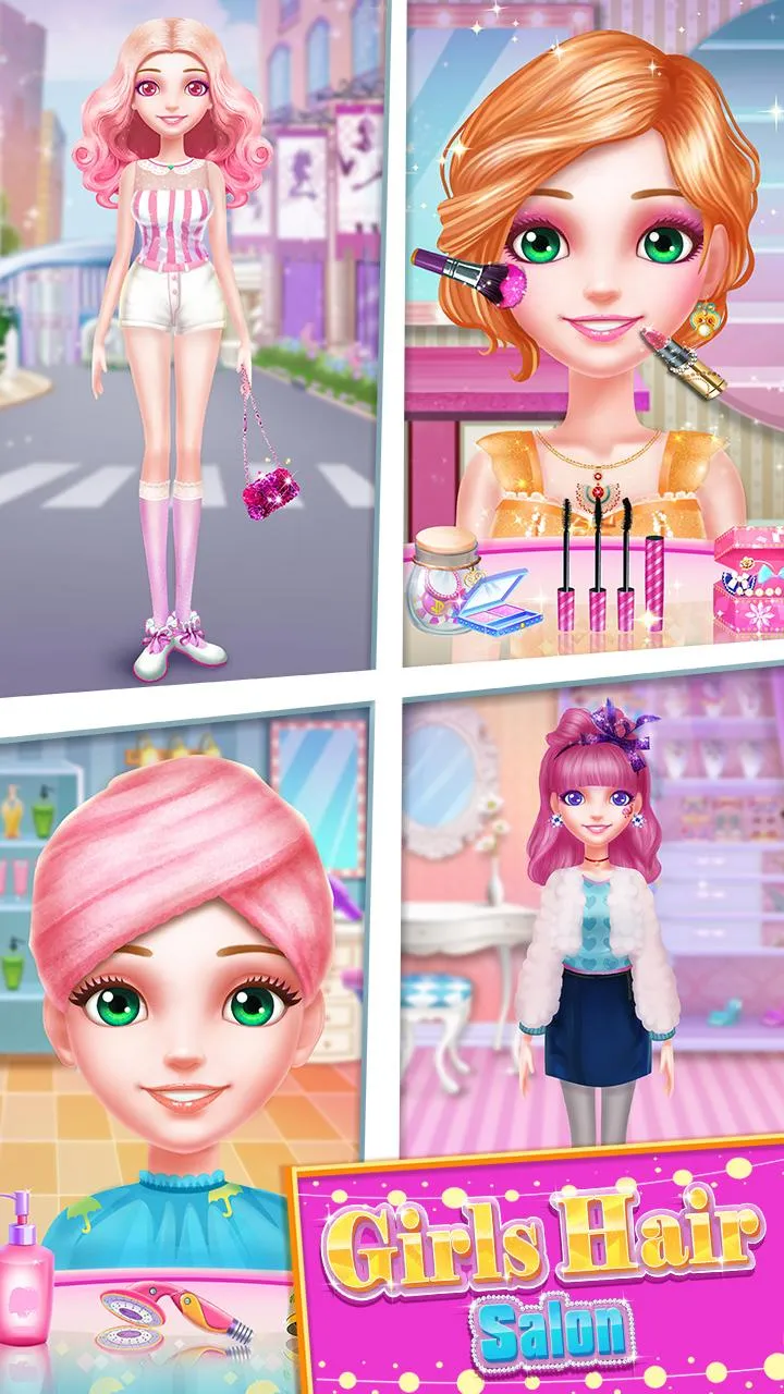 Girls Hair Salon | Indus Appstore | Screenshot