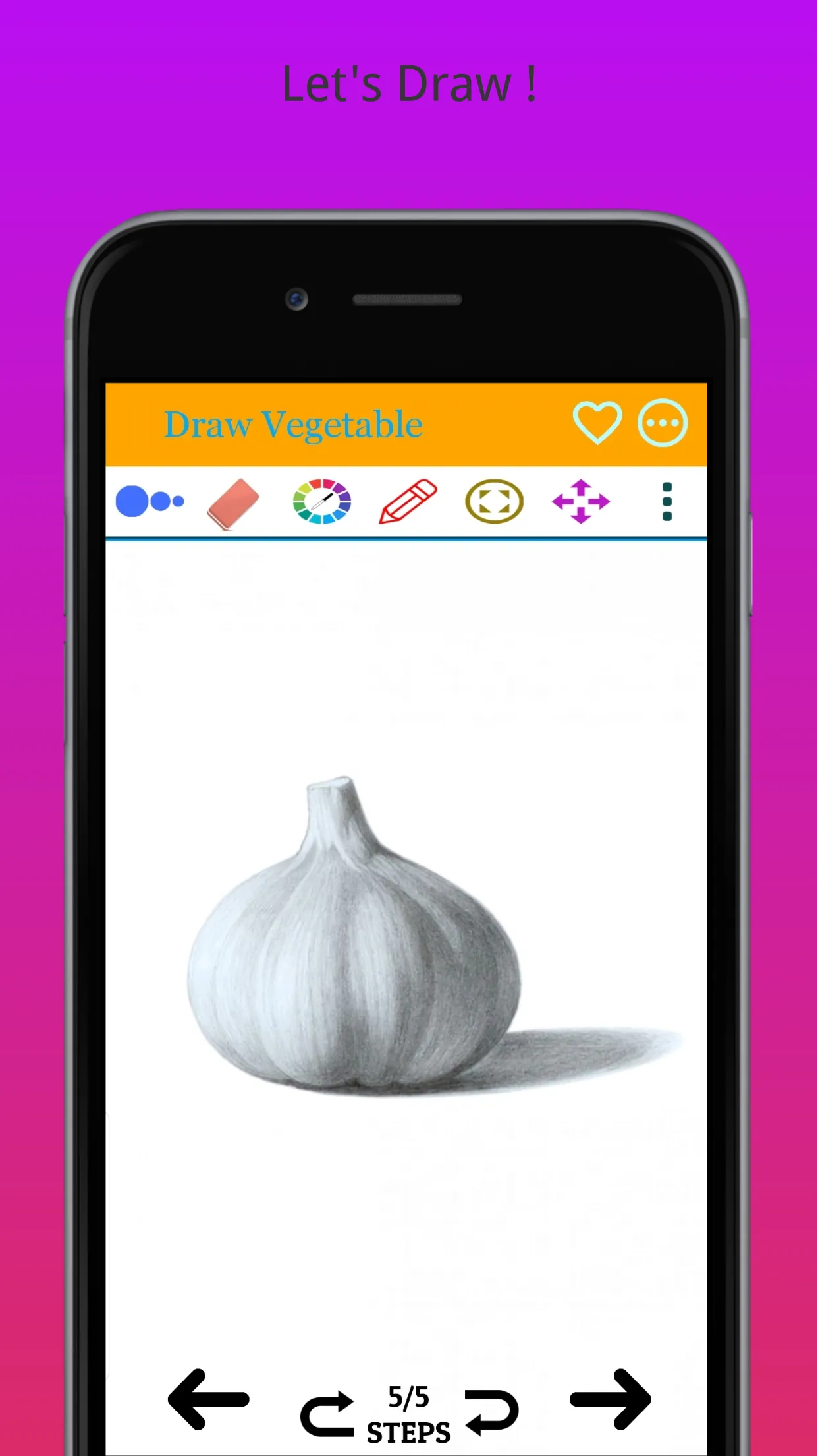 How to Draw Real Vegetables | Indus Appstore | Screenshot