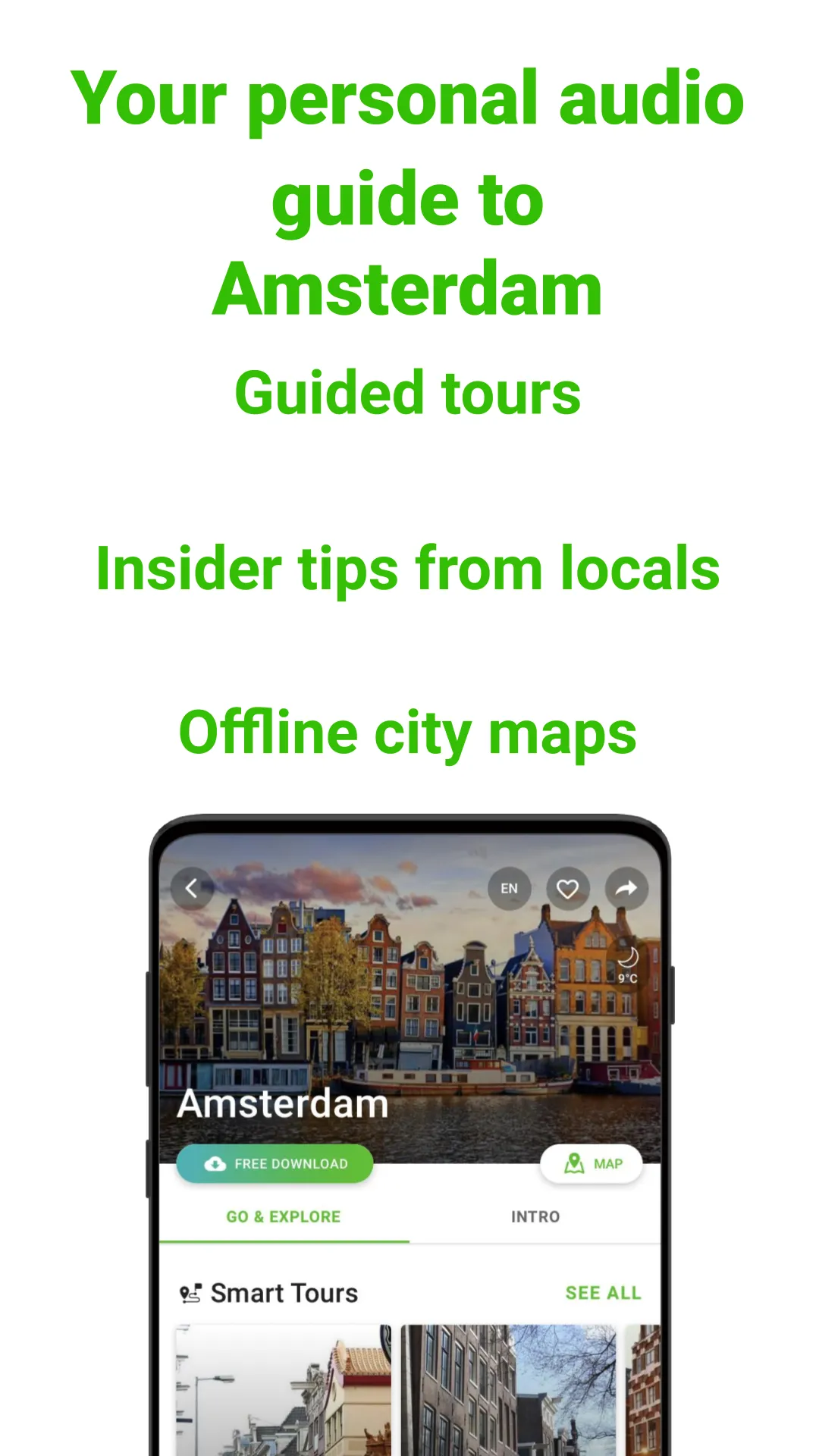 Amsterdam SmartGuide | Indus Appstore | Screenshot