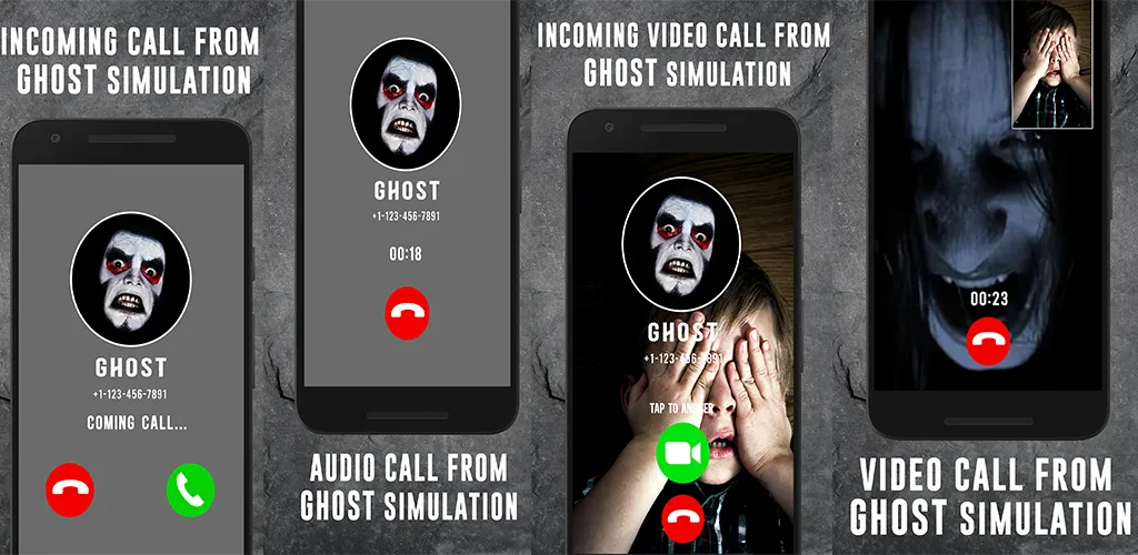 Scary Ghost Fake Video Call | Indus Appstore | Screenshot