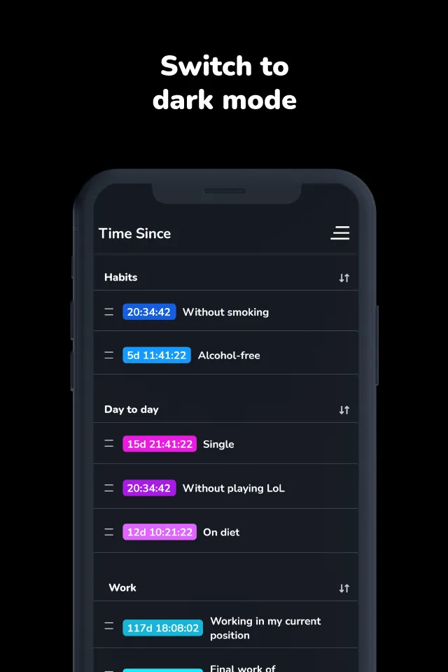 Time Since: Multi time counter | Indus Appstore | Screenshot